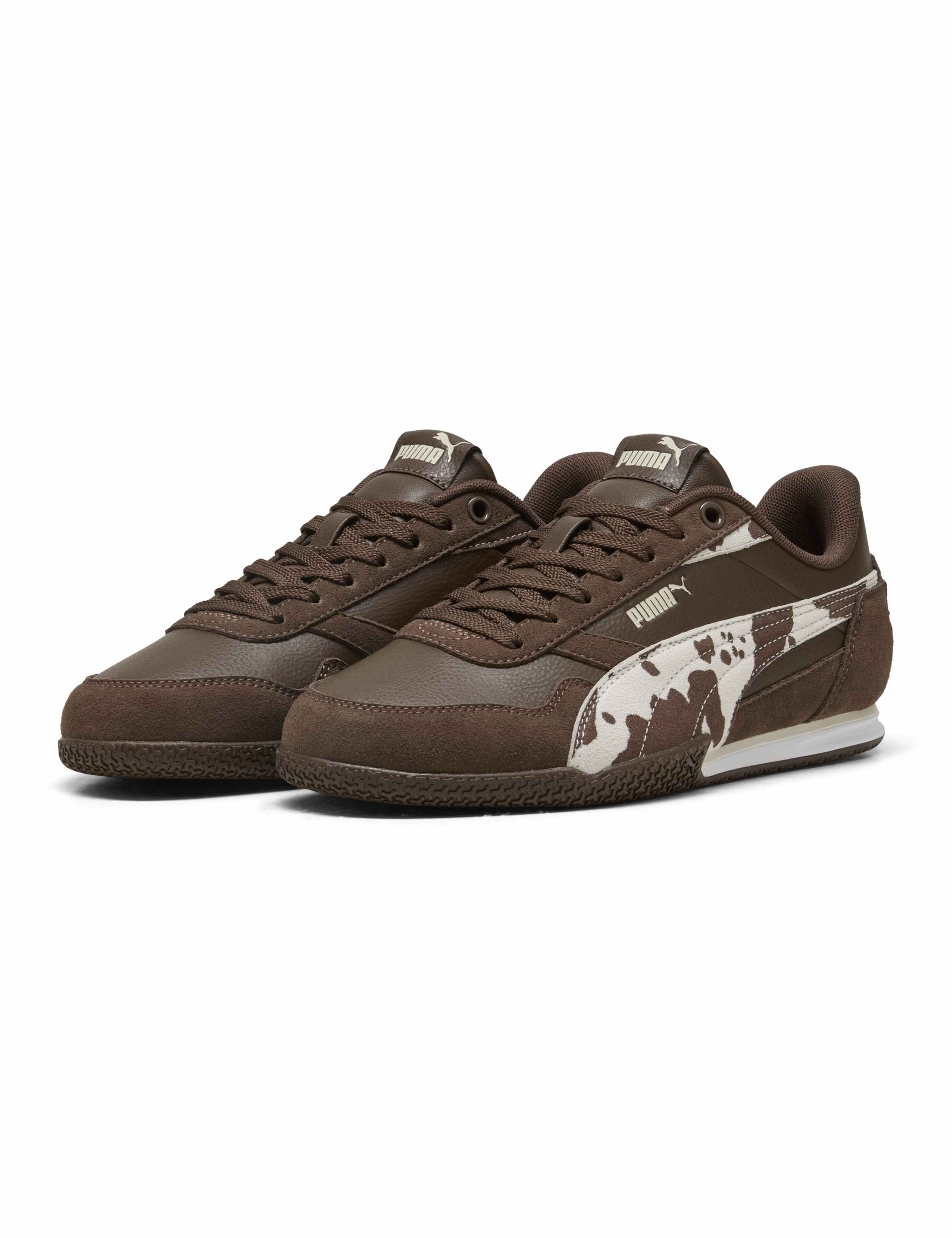 Bella Donna ESD Wild Suede Animal Print Trainers 5 of 6