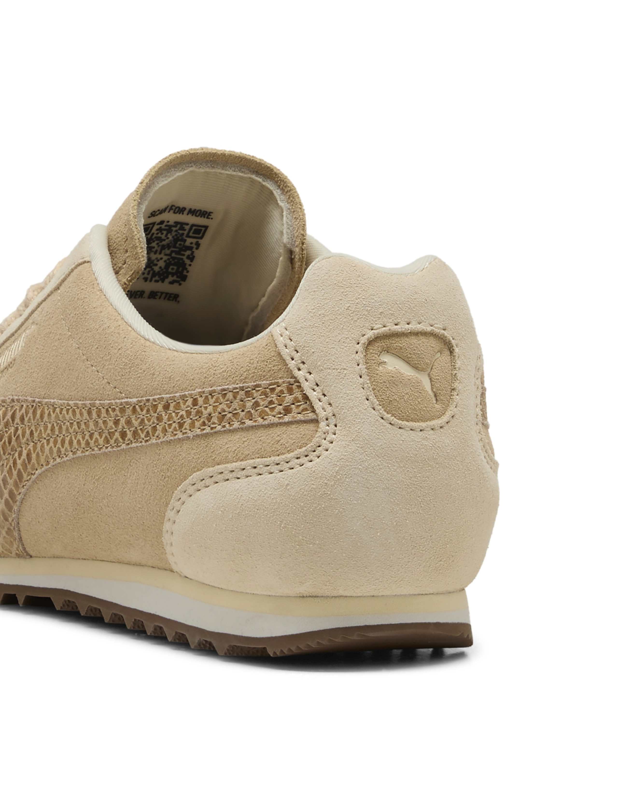Arizona Snake Print Suede Trainers 3 of 6