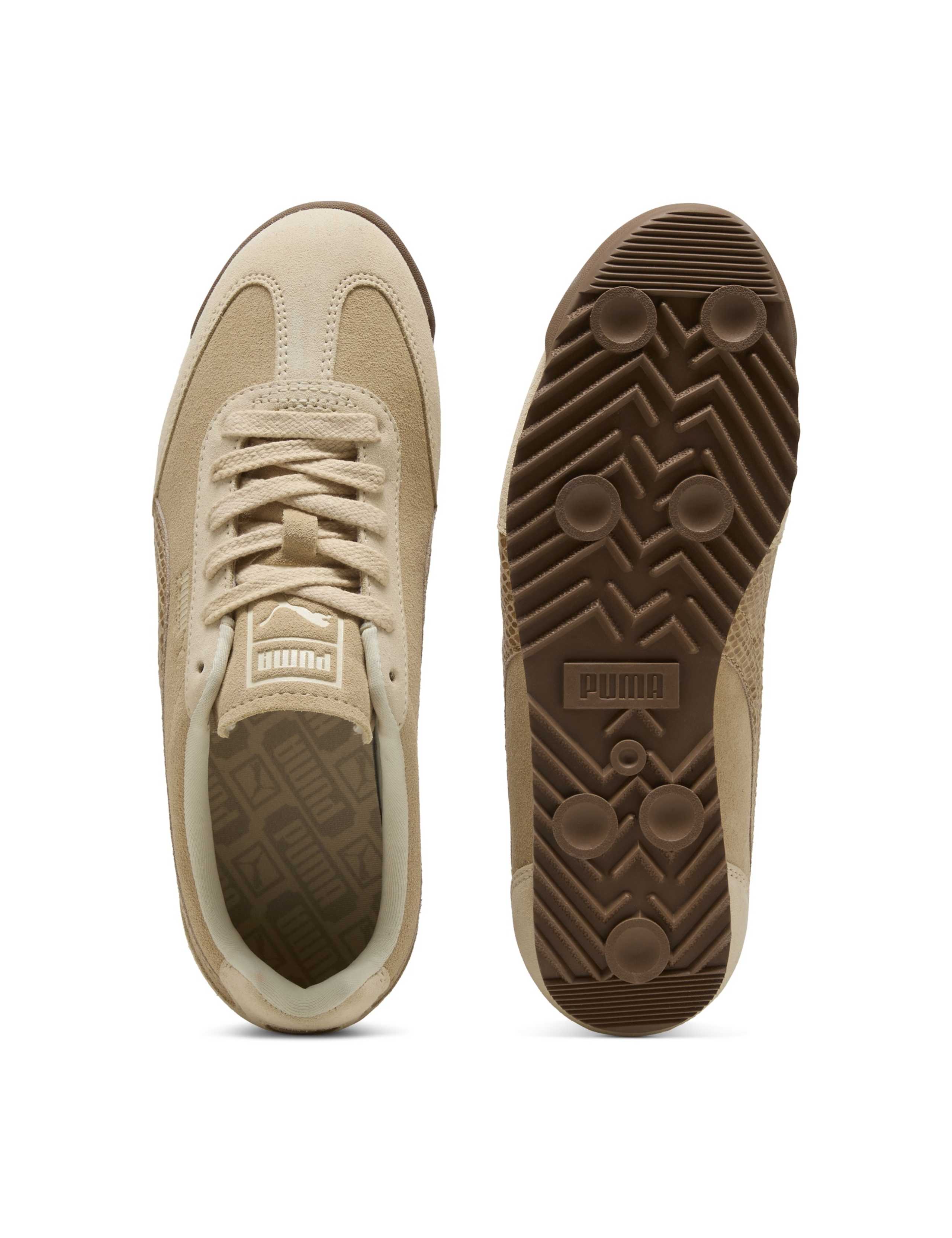 Arizona Snake Print Suede Trainers 6 of 6