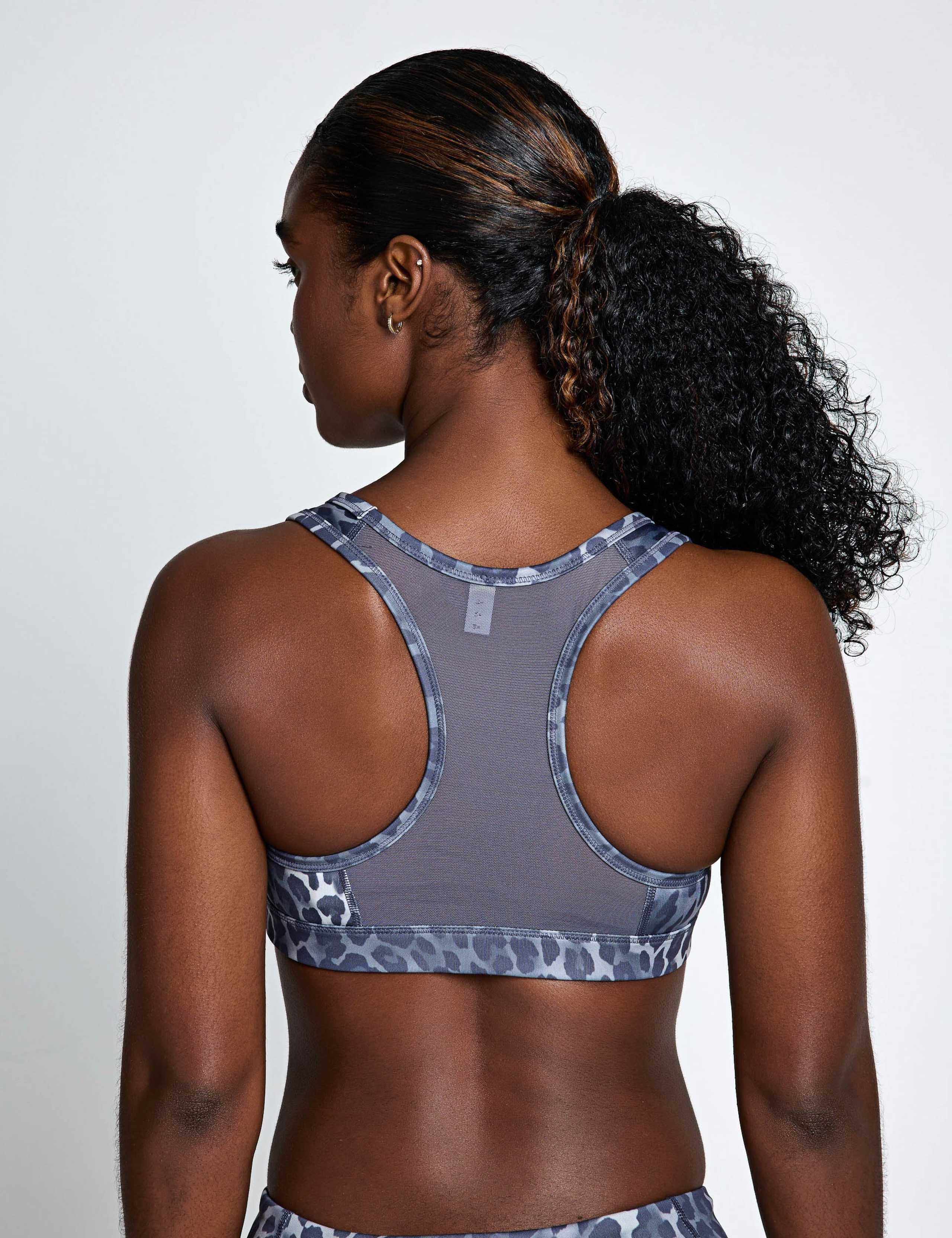 4KEEPS Low Impact Padded Racerback Gym Sports Bra 3 of 6