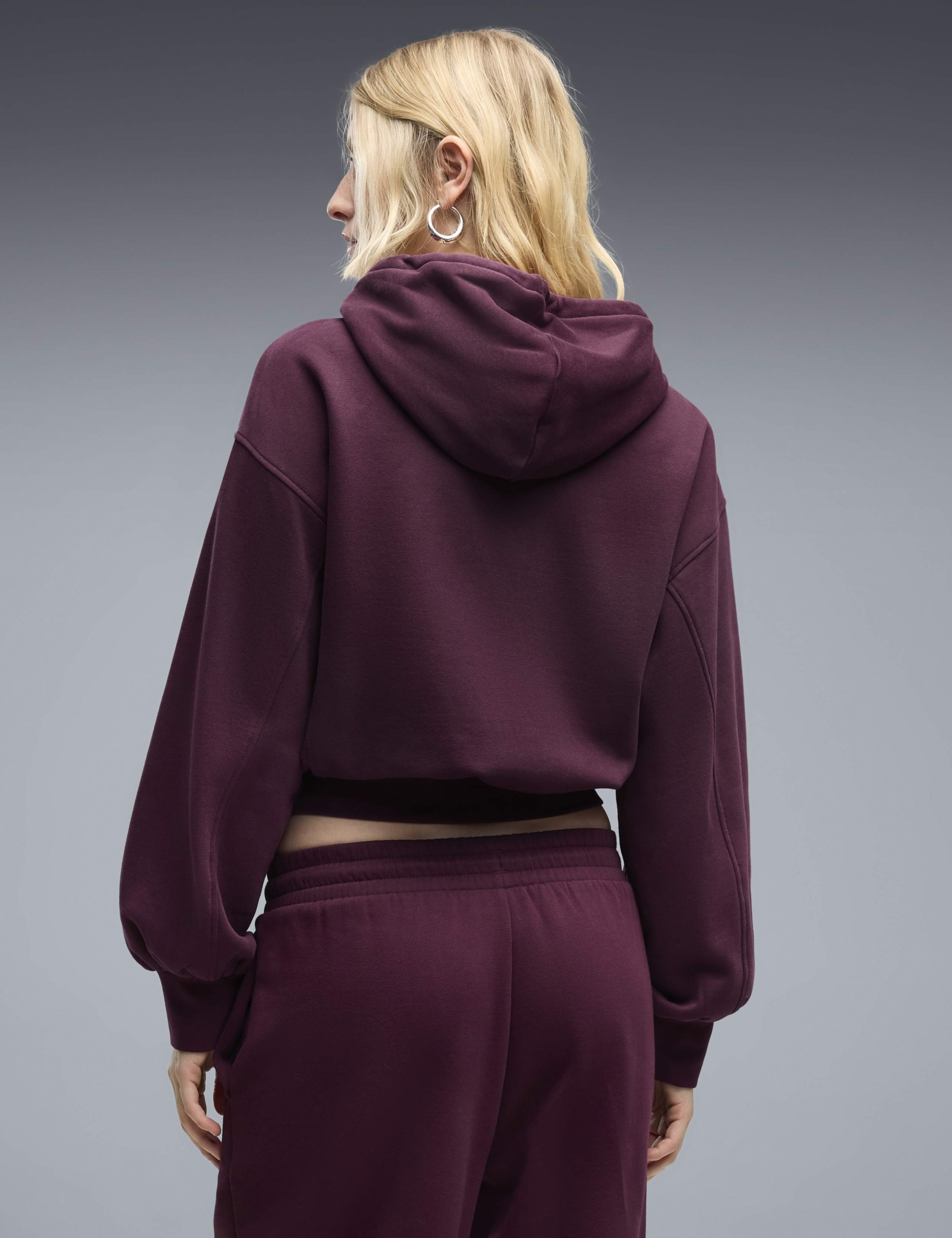 Relaxed Fit Drawstring Hood Hoodie 3 of 3