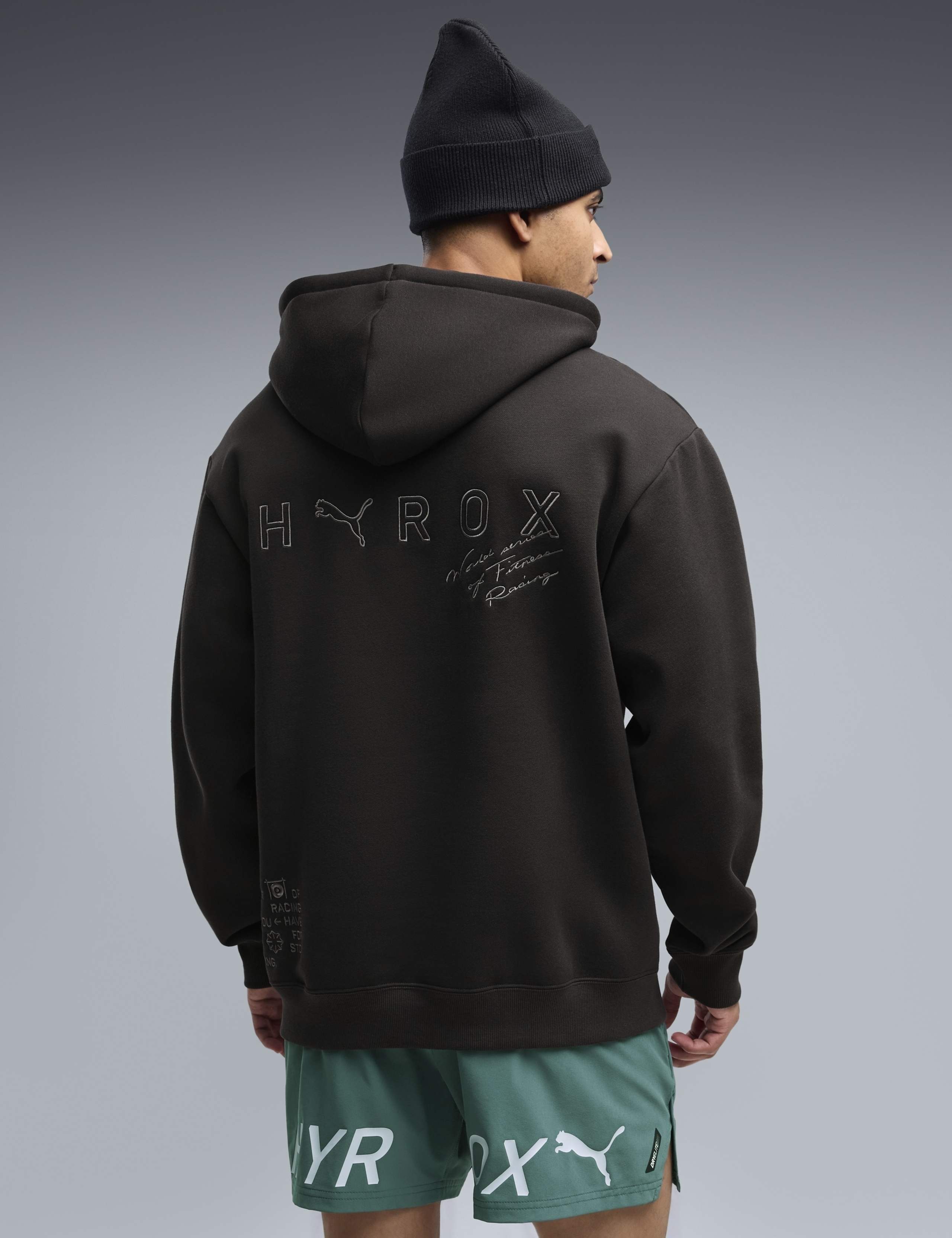X Hyrox Heavyweight Drawstring Hoodie 3 of 5