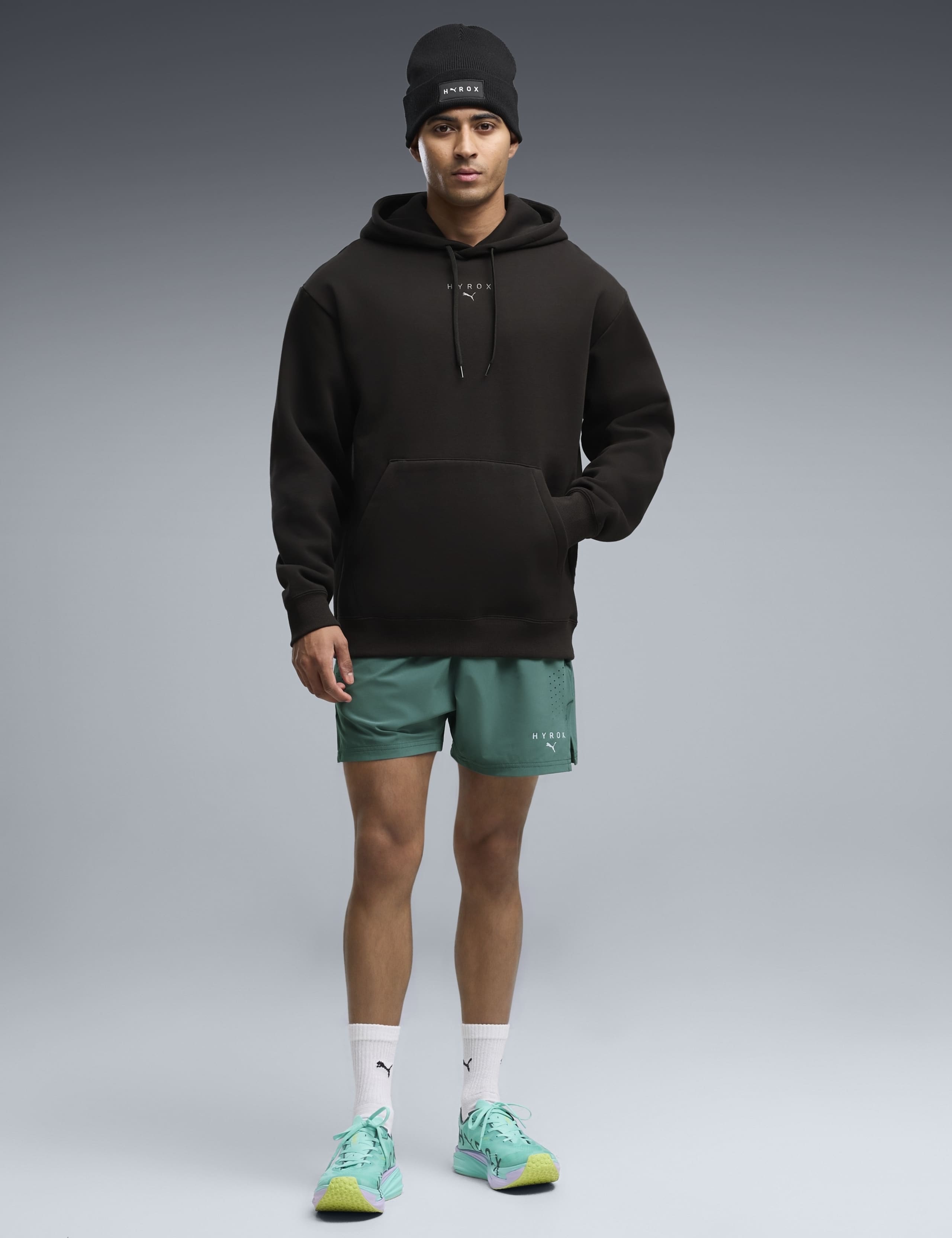 X Hyrox Heavyweight Drawstring Hoodie 4 of 5