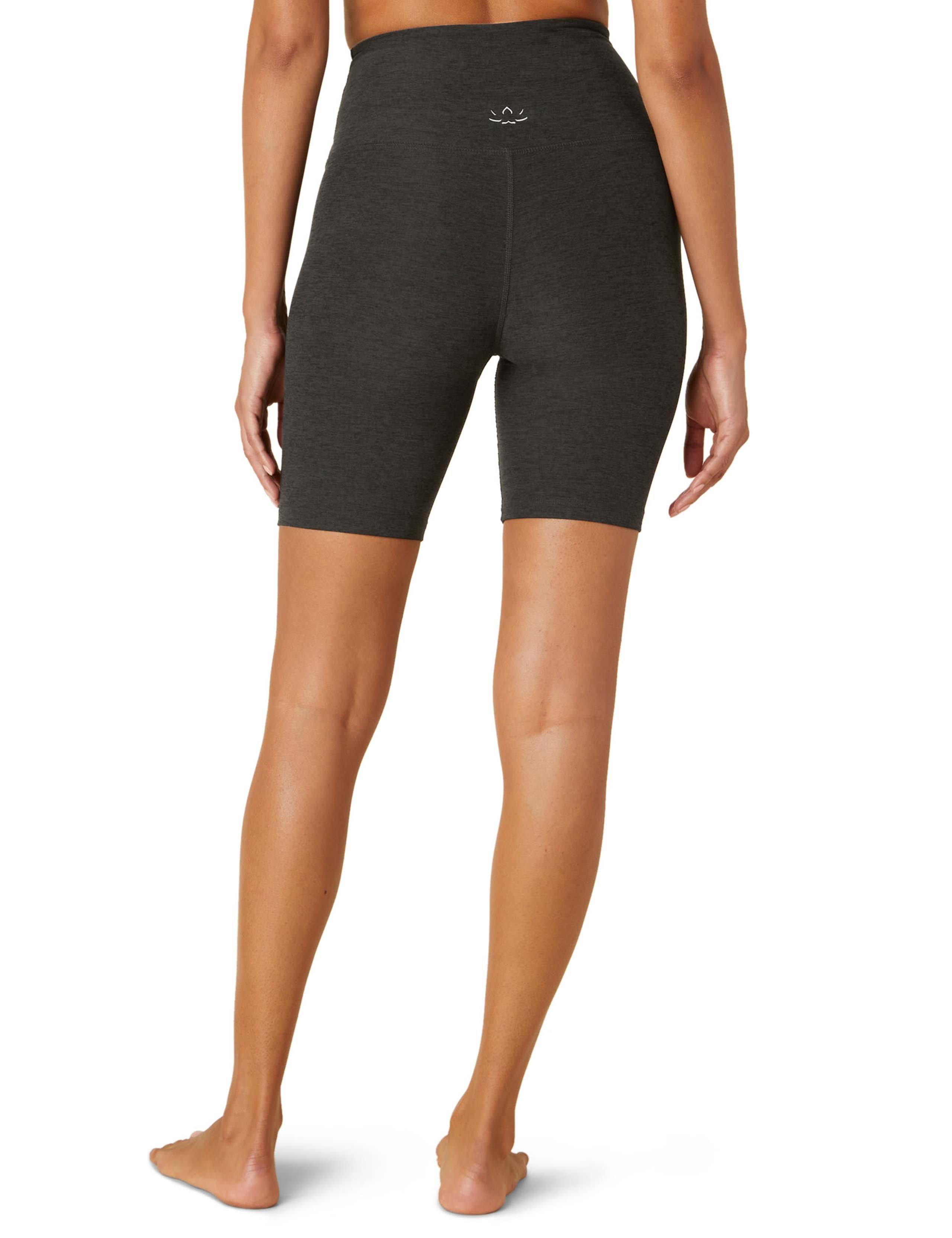 Spacedye Keep Pace High Waisted Biker Gym Shorts 3 of 4