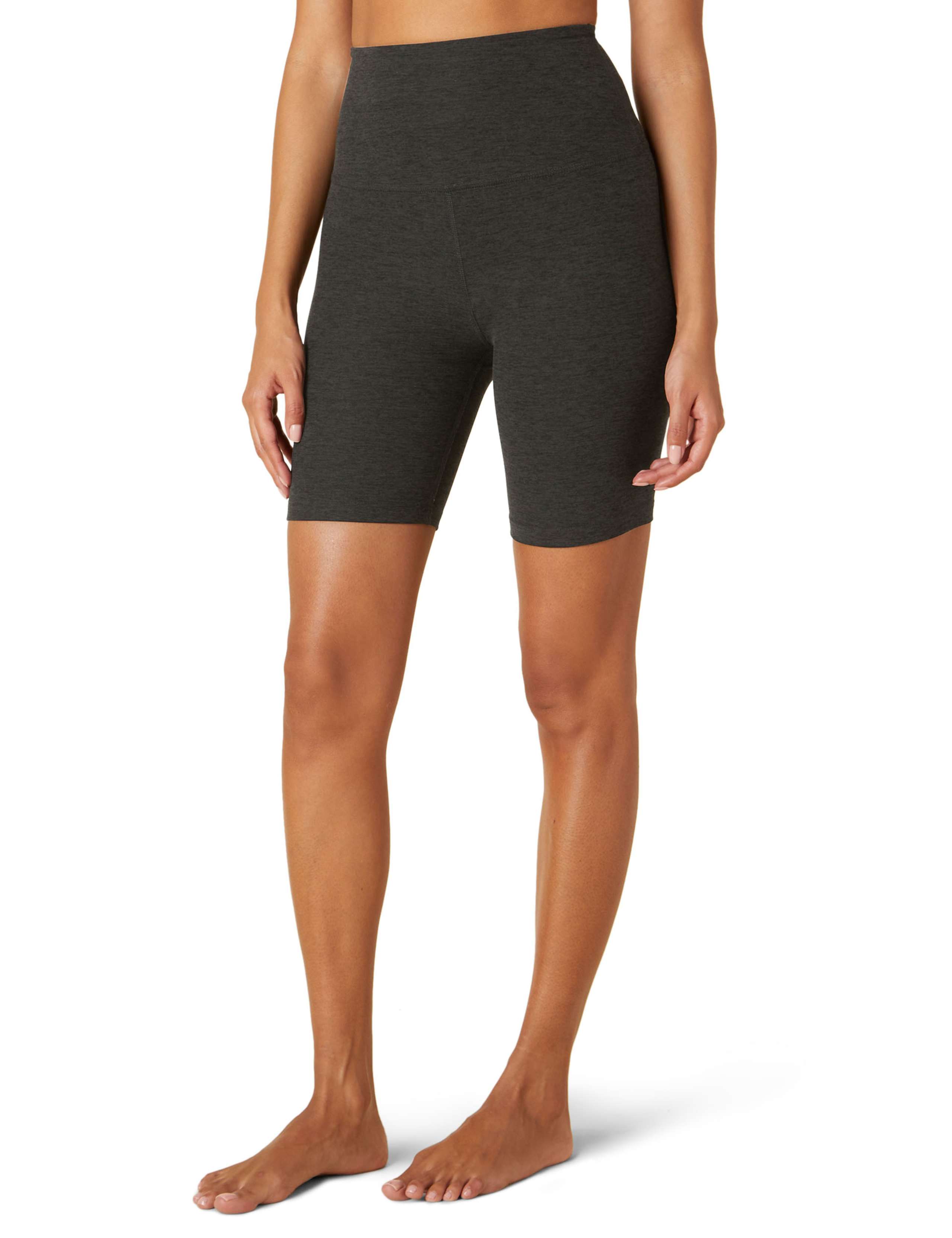 Spacedye Keep Pace High Waisted Biker Gym Shorts 4 of 4