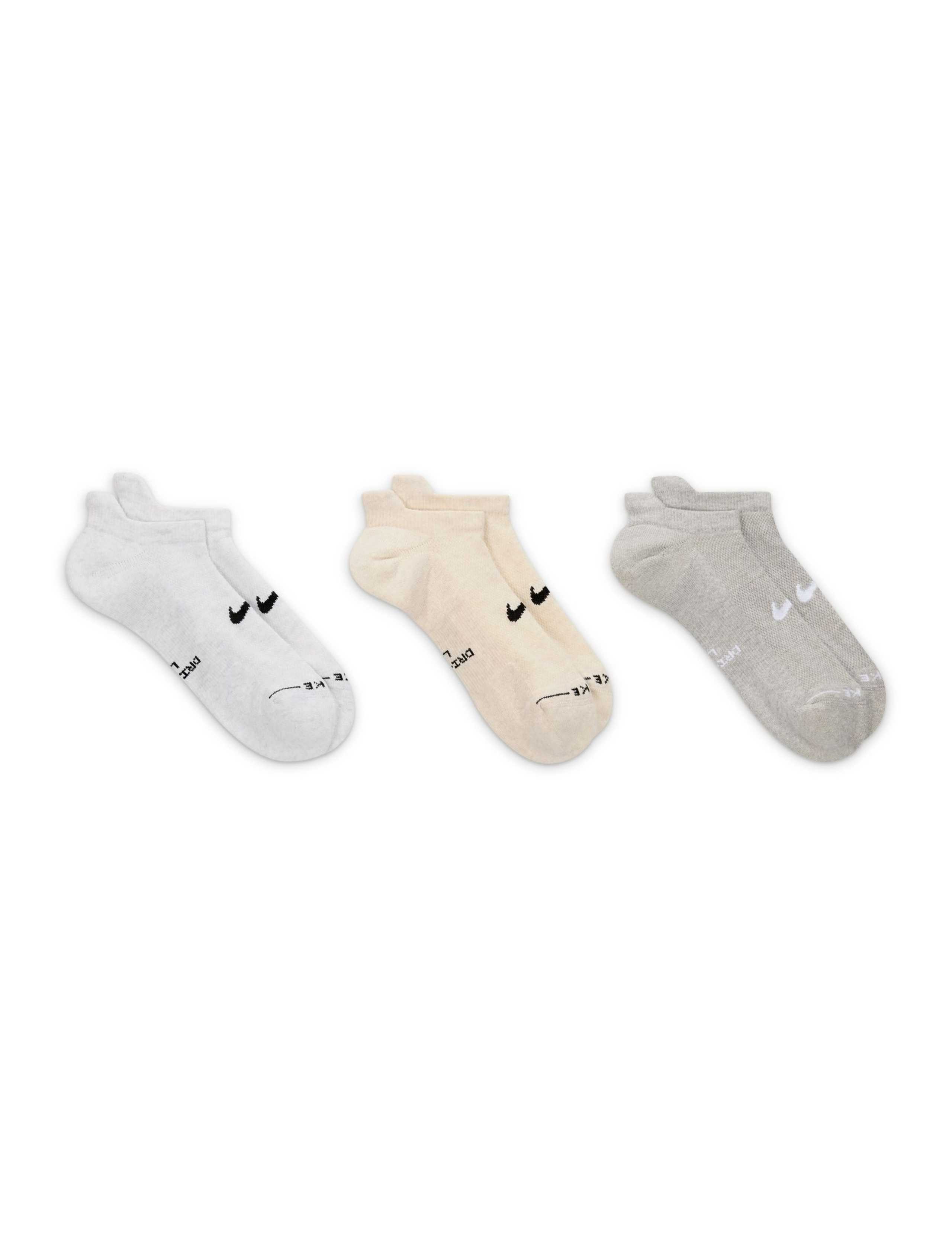3 Pack Elevated No-Show Trainer Liner Socks 2 of 4