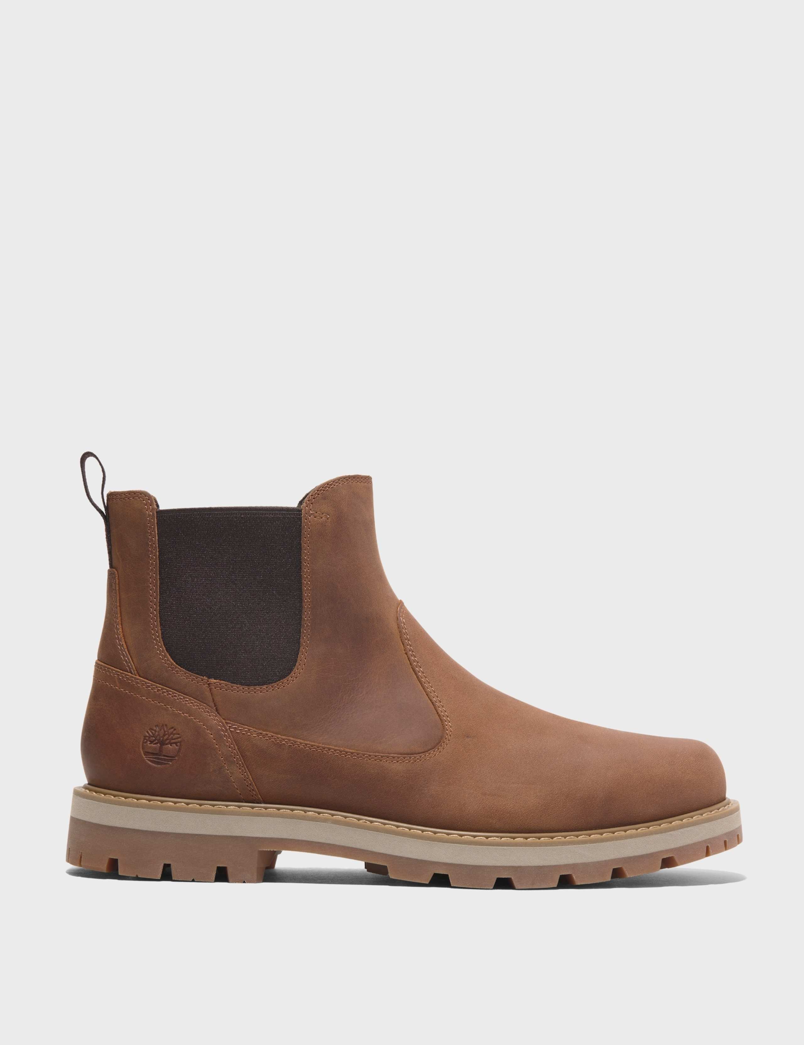 Britton Road Leather Chelsea Boots 1 of 7