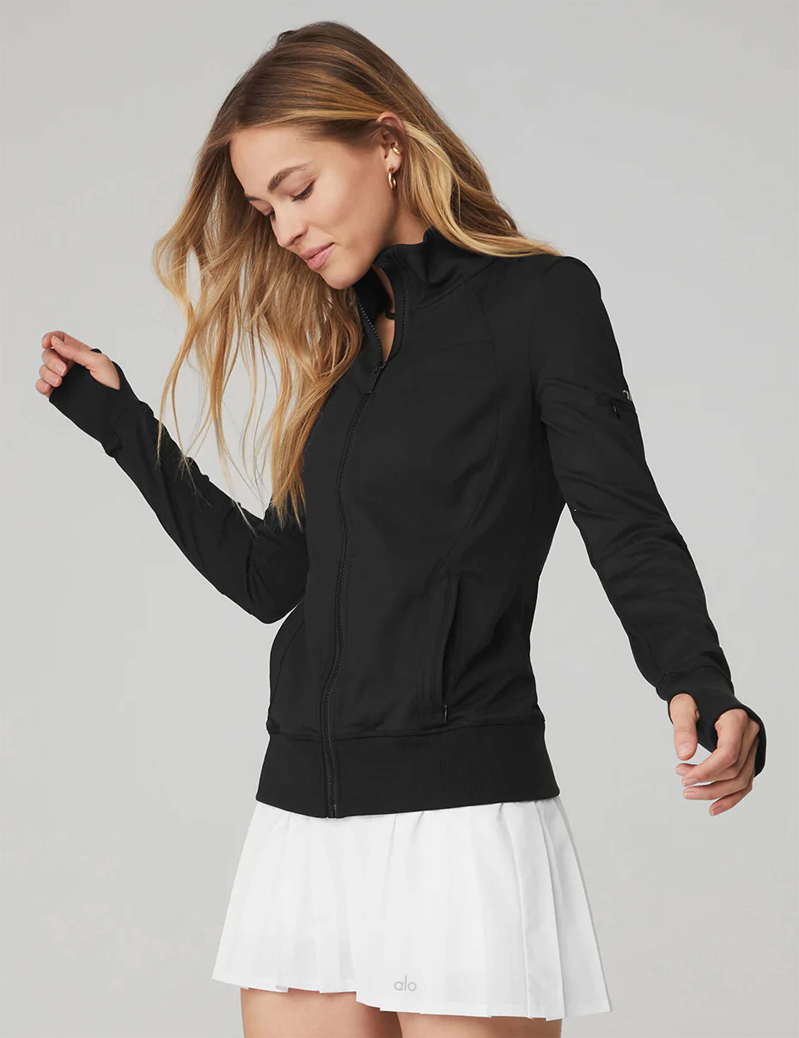 Contour Zip Up Funnel Neck Jacket 4 of 5