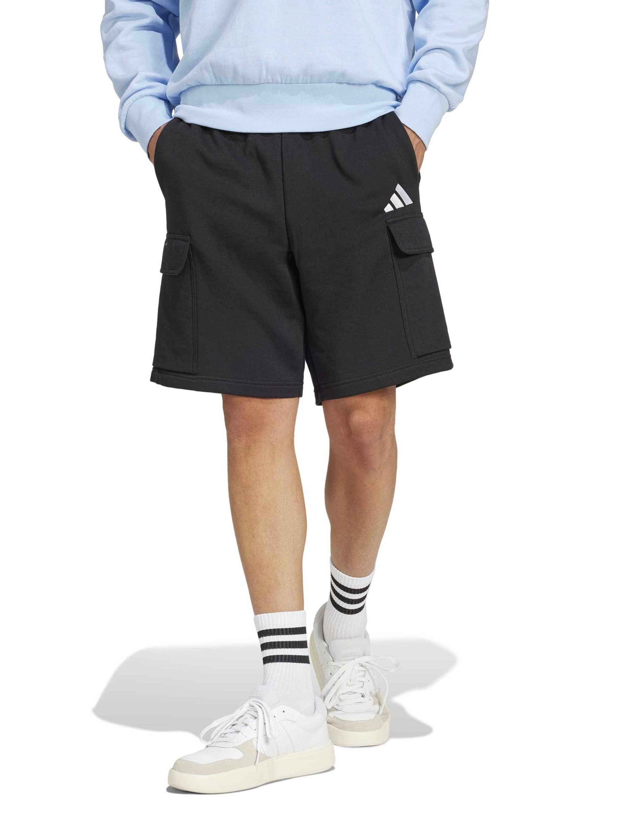 Essentials Feelcozy Cargo Fleece Shorts 1 of 6