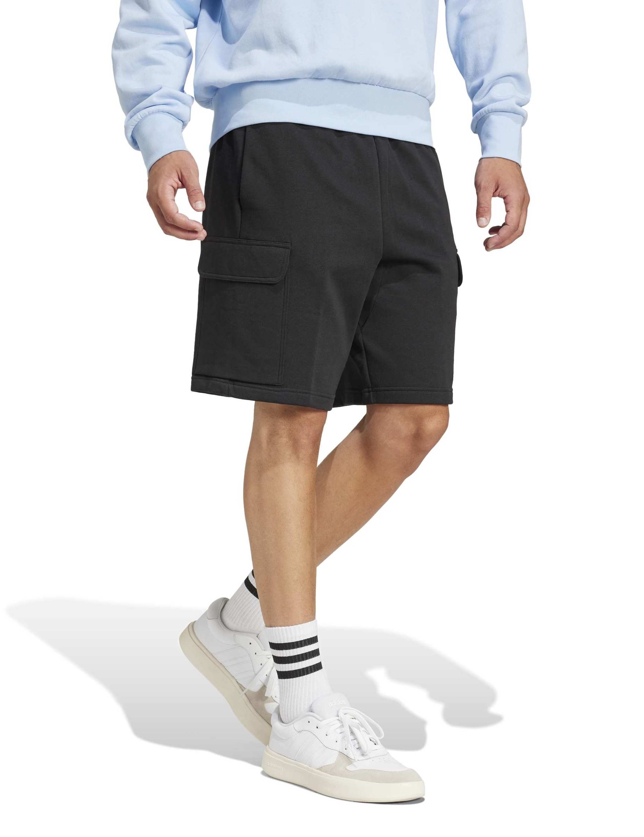 Essentials Feelcozy Cargo Fleece Shorts 3 of 6