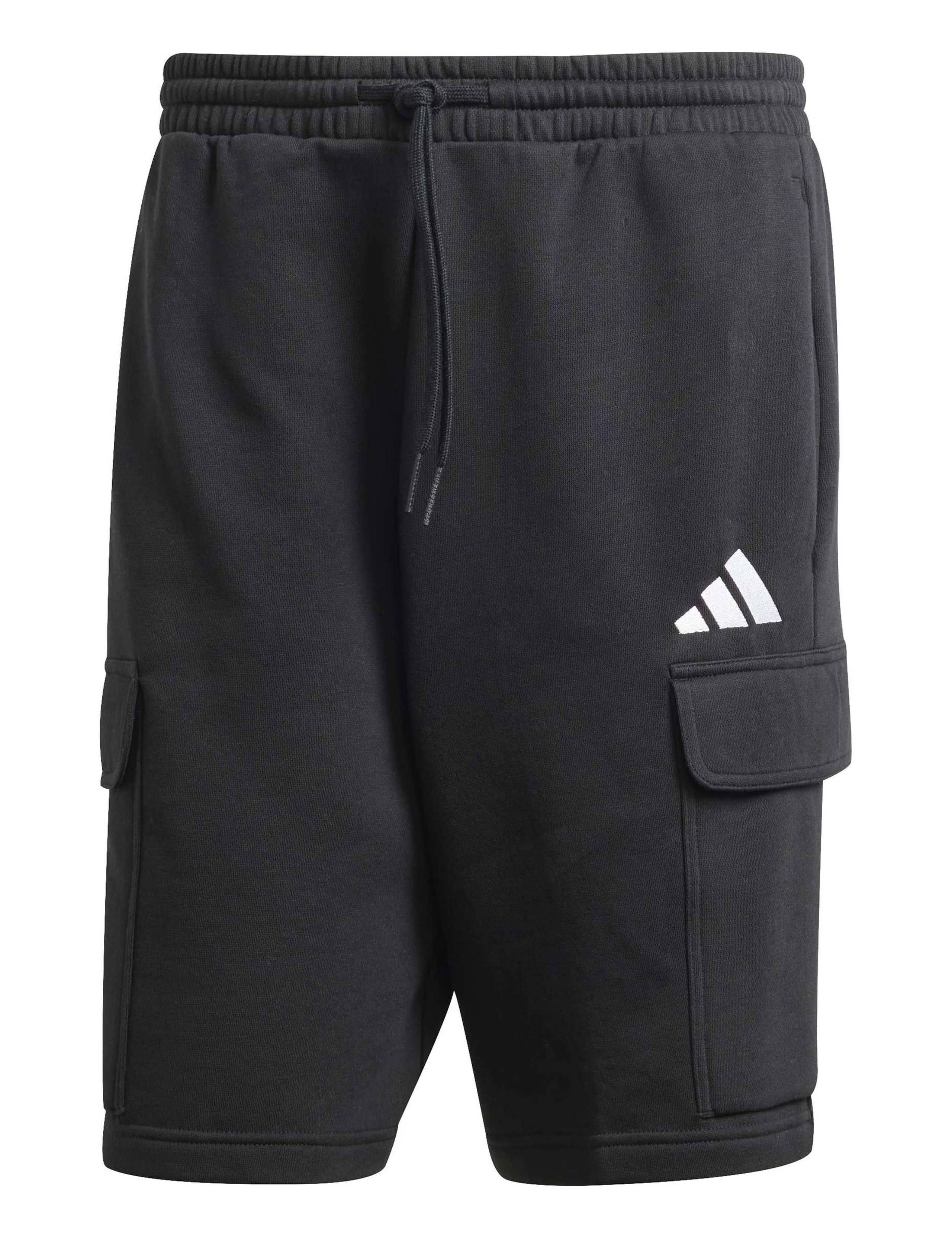 Essentials Feelcozy Cargo Fleece Shorts 2 of 6