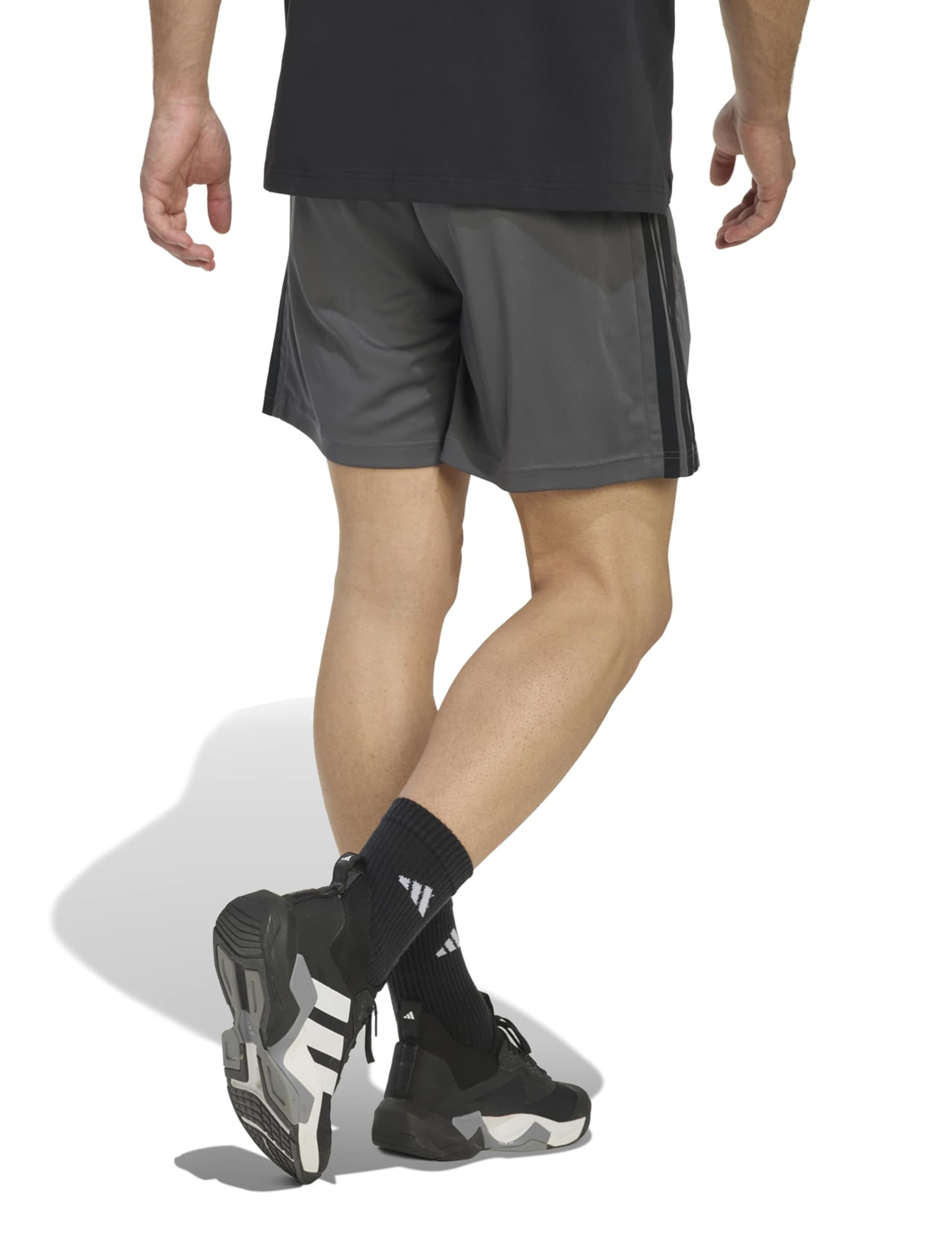 Workout Essentials 3 Stripes Shorts 4 of 6
