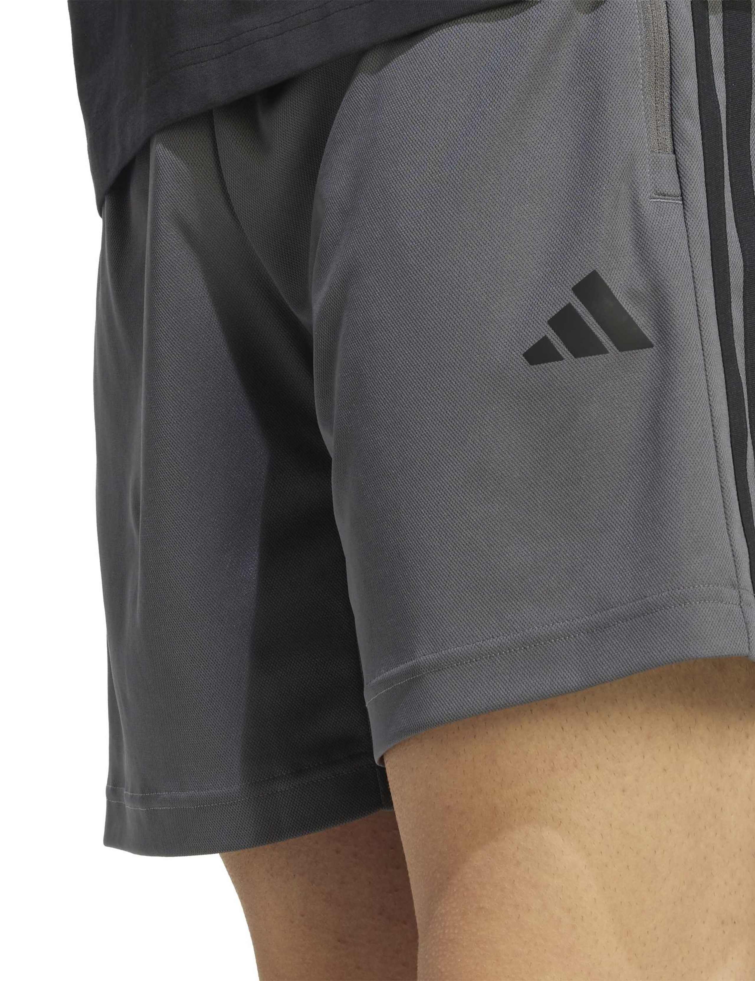 Workout Essentials 3 Stripes Shorts 5 of 6