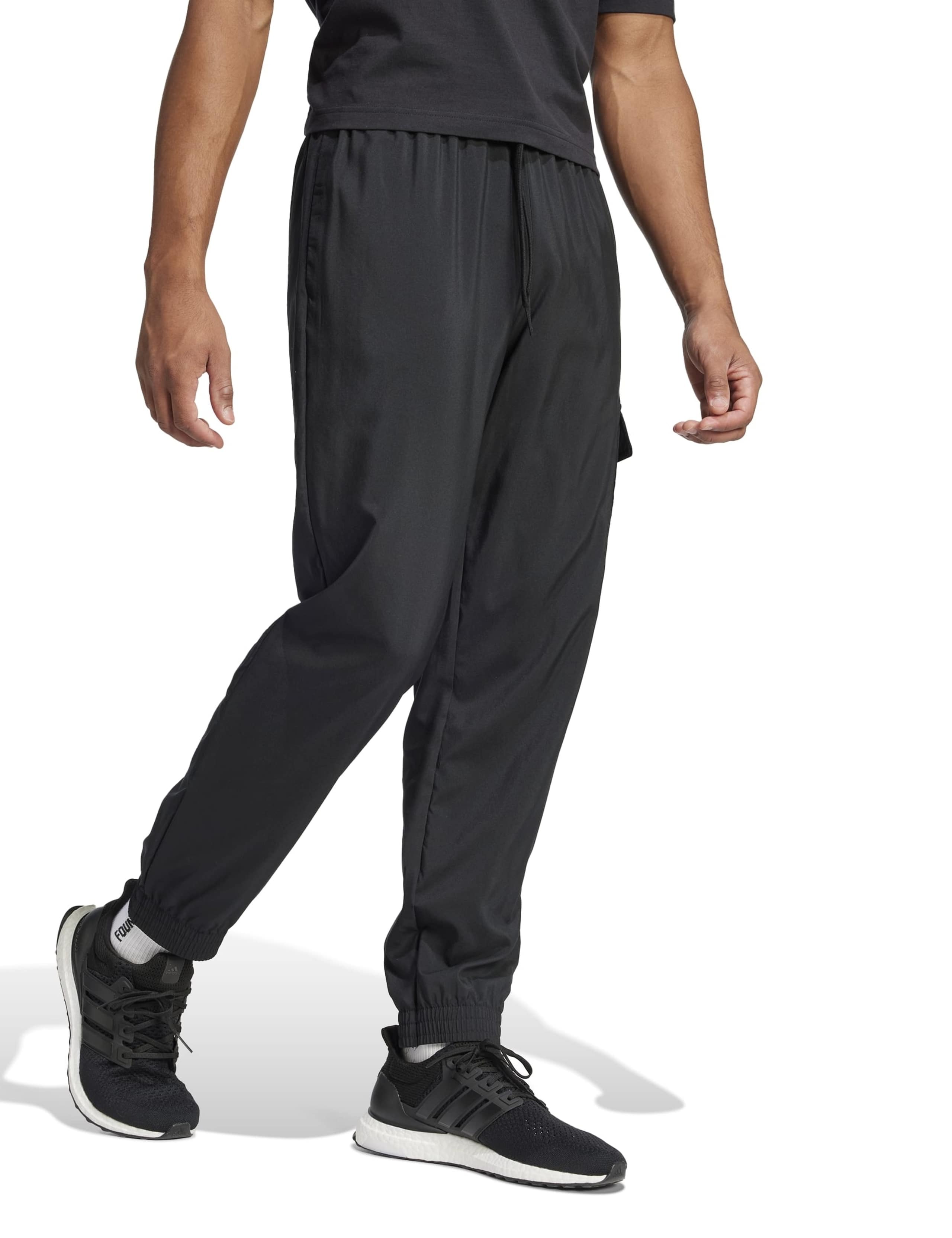 Essentials Regular Fit Cuffed Cargo Joggers 3 of 6