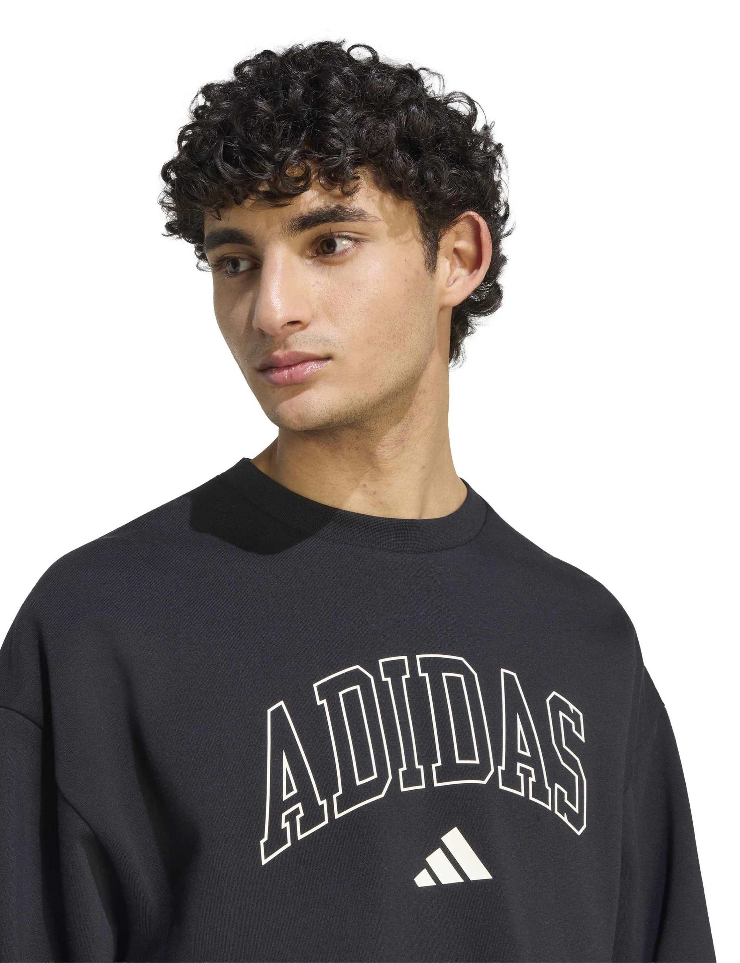 Collegiate Fleece Crew Neck Sweatshirt 5 of 6
