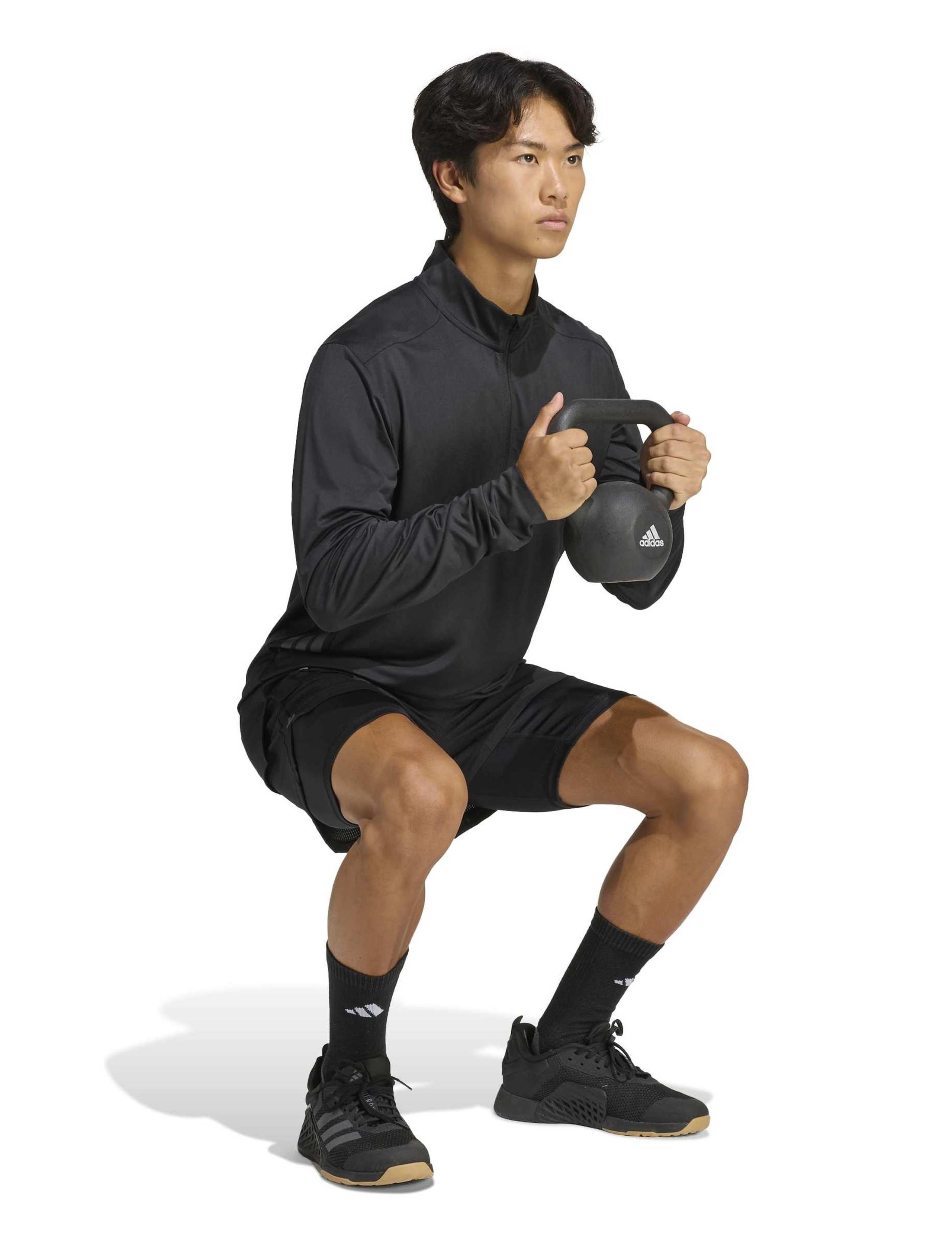 Essentials Workout 1/4 Zip Sweatshirt 4 of 6