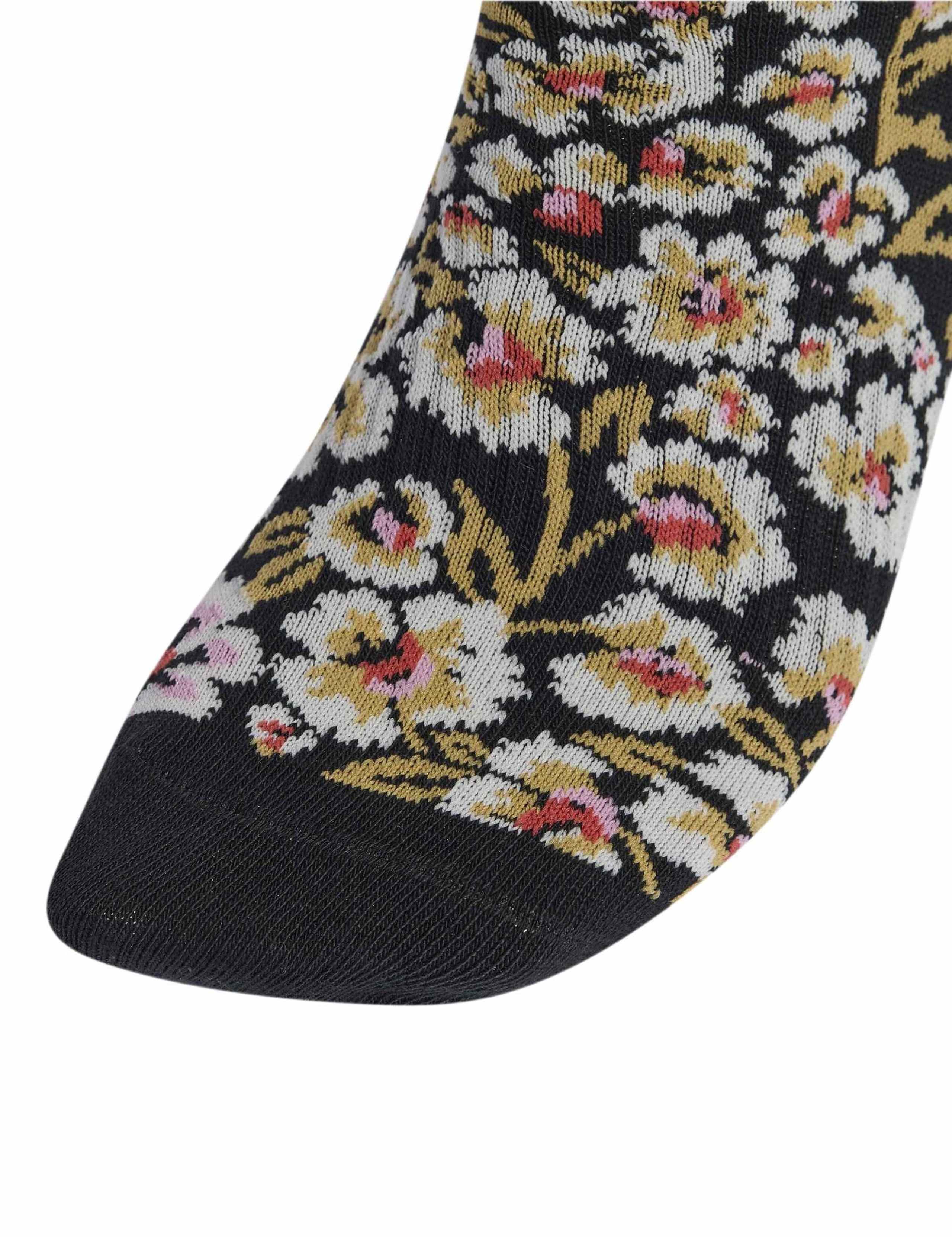2 Pack Farm Floral Cotton Blend Crew Socks 4 of 4