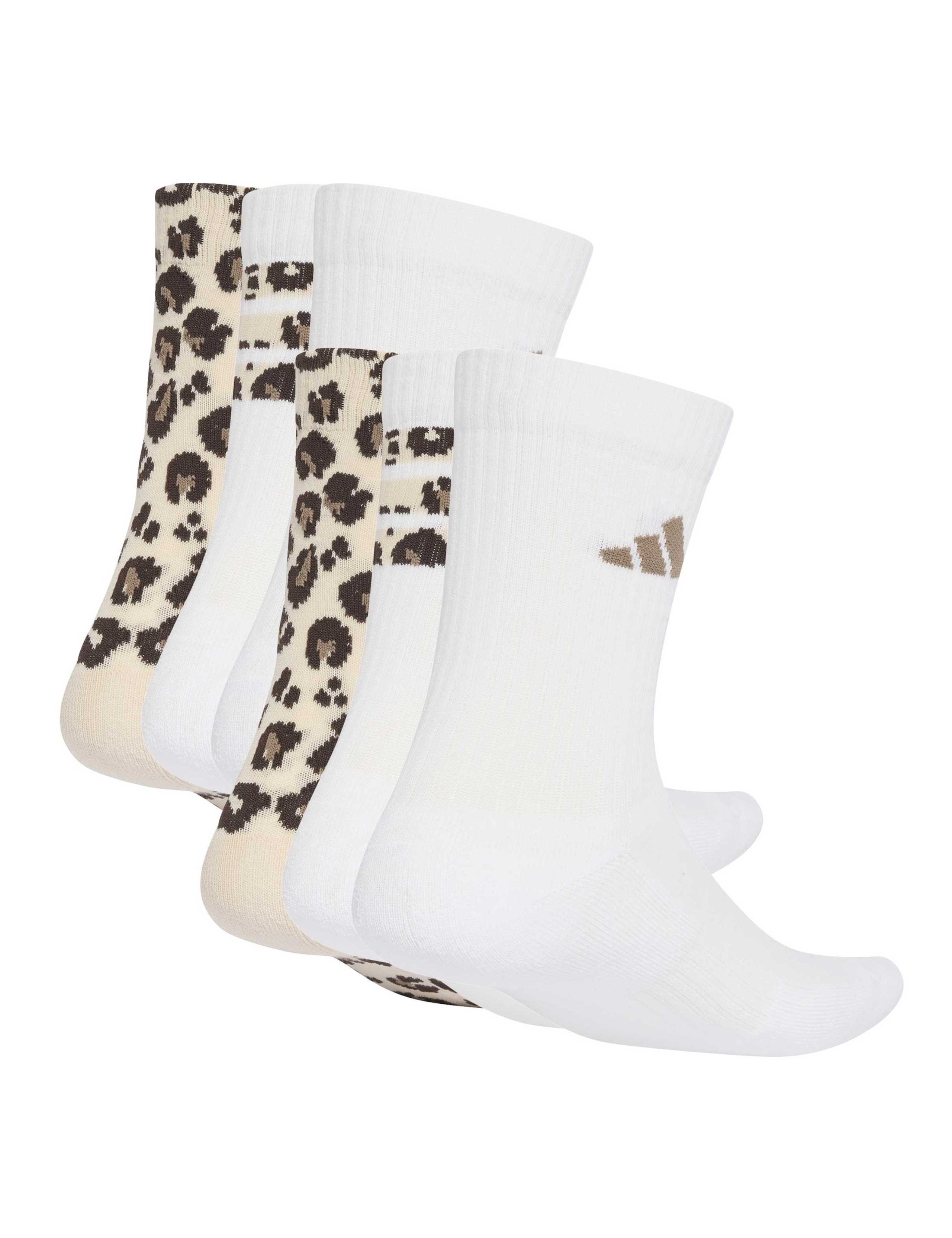 3 Pack Leo Graphic Cotton Blend Socks 2 of 4