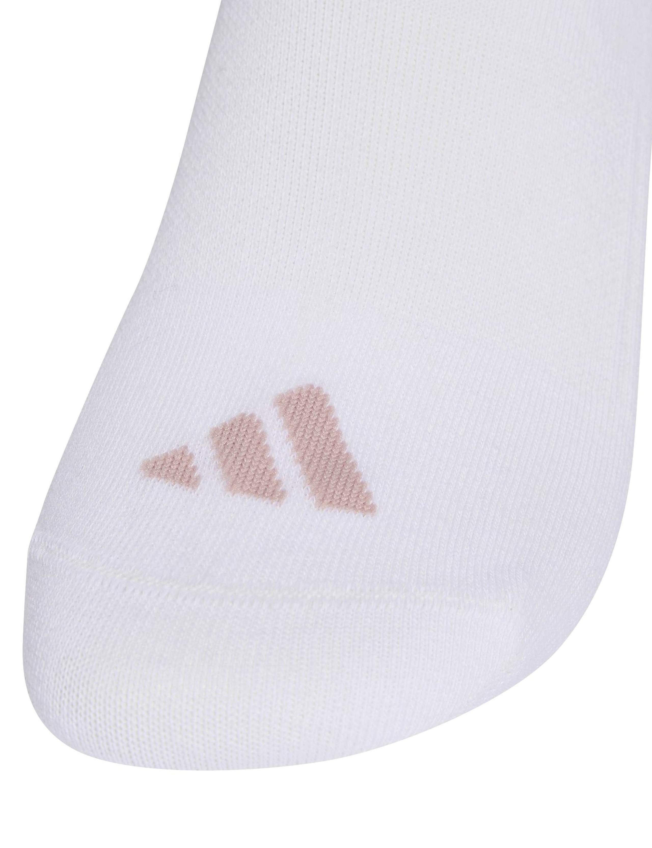3 Pack Cotton Blend Scallop Cuff Ankle Socks 3 of 4