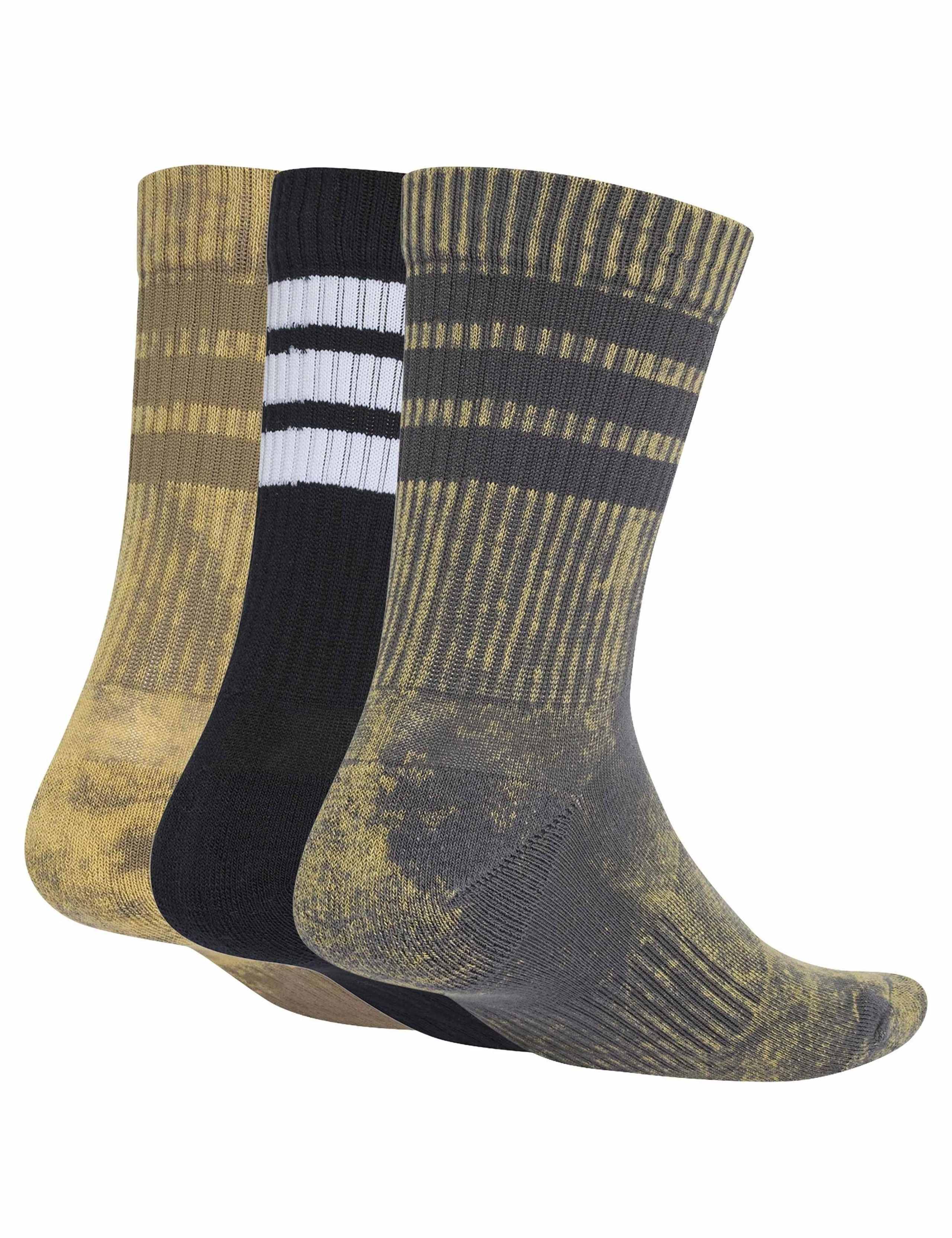 3 Pack Stonewash Cotton Blend Trainer Socks 2 of 4