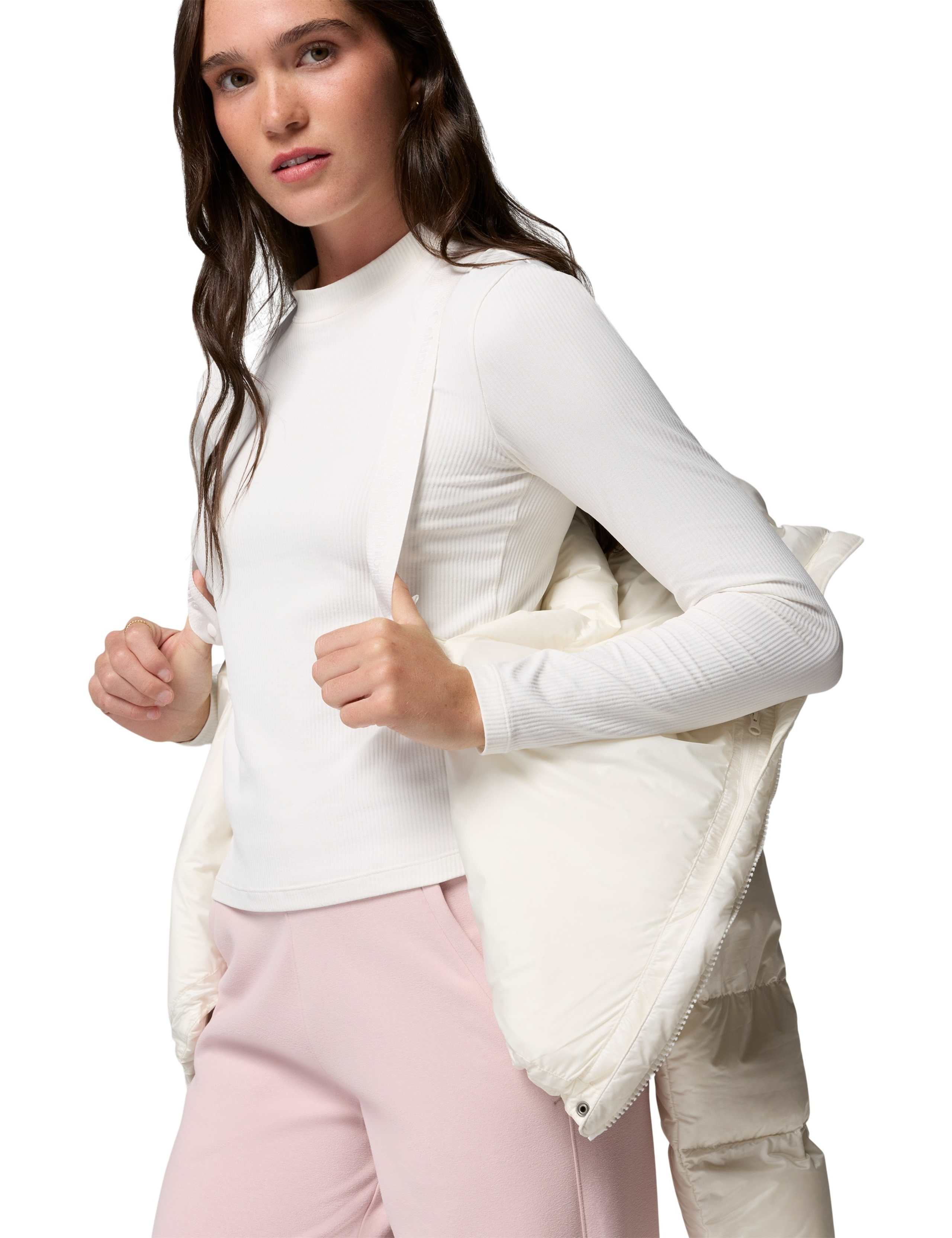 Amaze Puff Hooded Zip Down Jacket 6 of 13