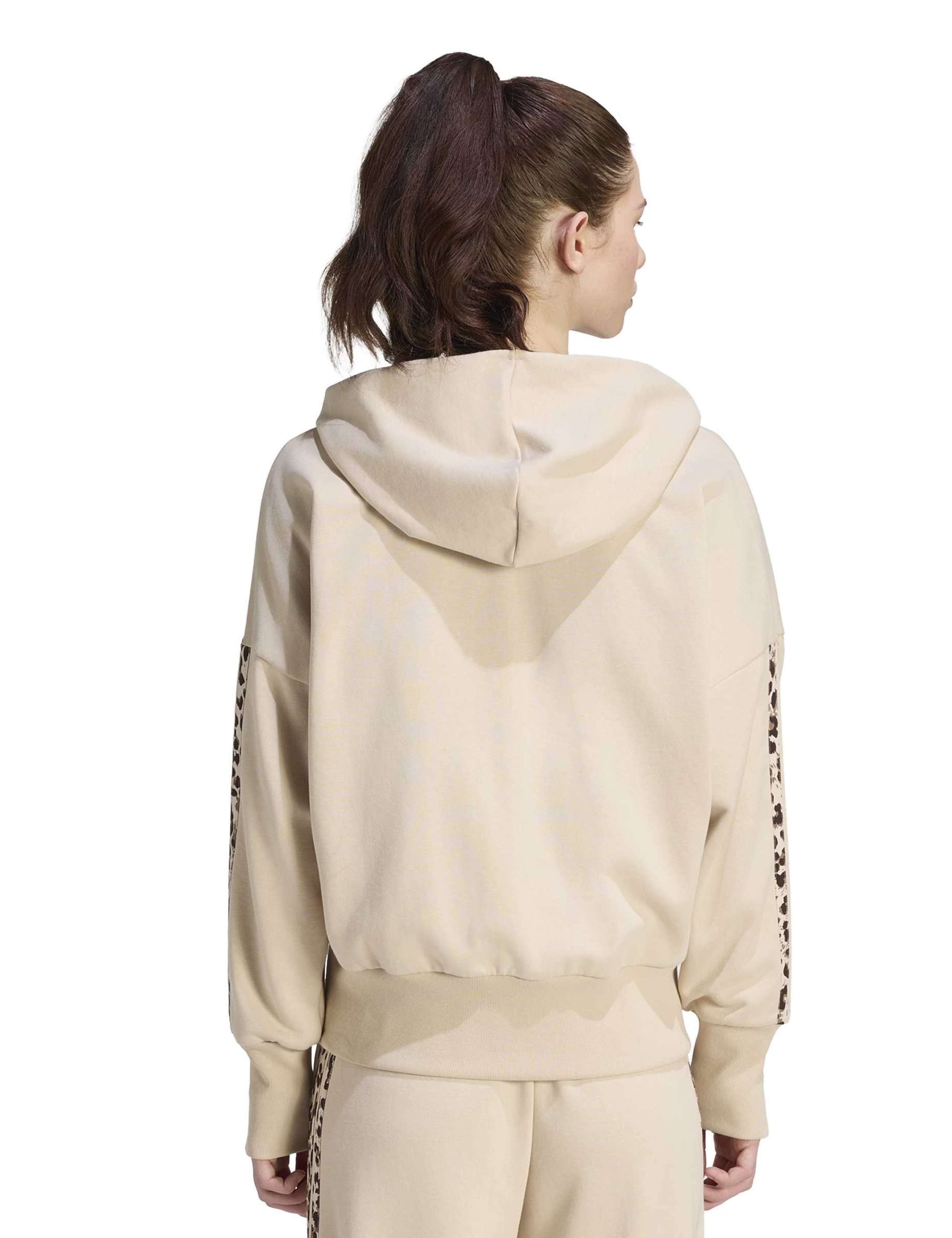 Seasonal Essentials 3-Stripes Zip Up Hoodie 3 of 6