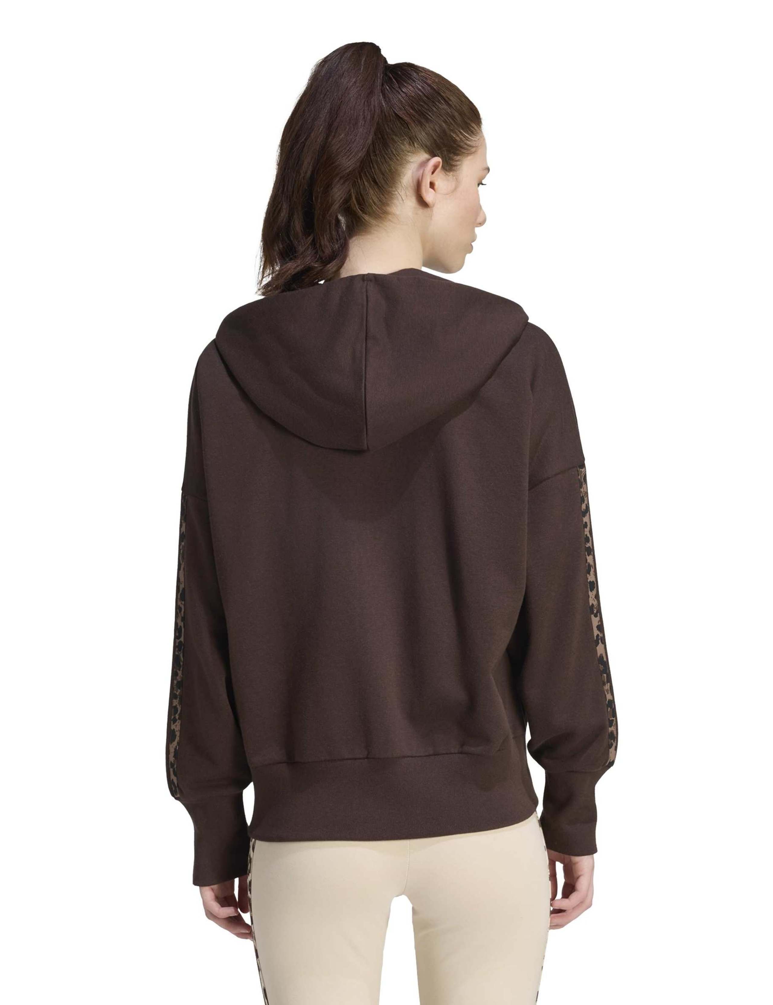 Seasonal Essentials 3-Stripes Zip Up Hoodie 3 of 6