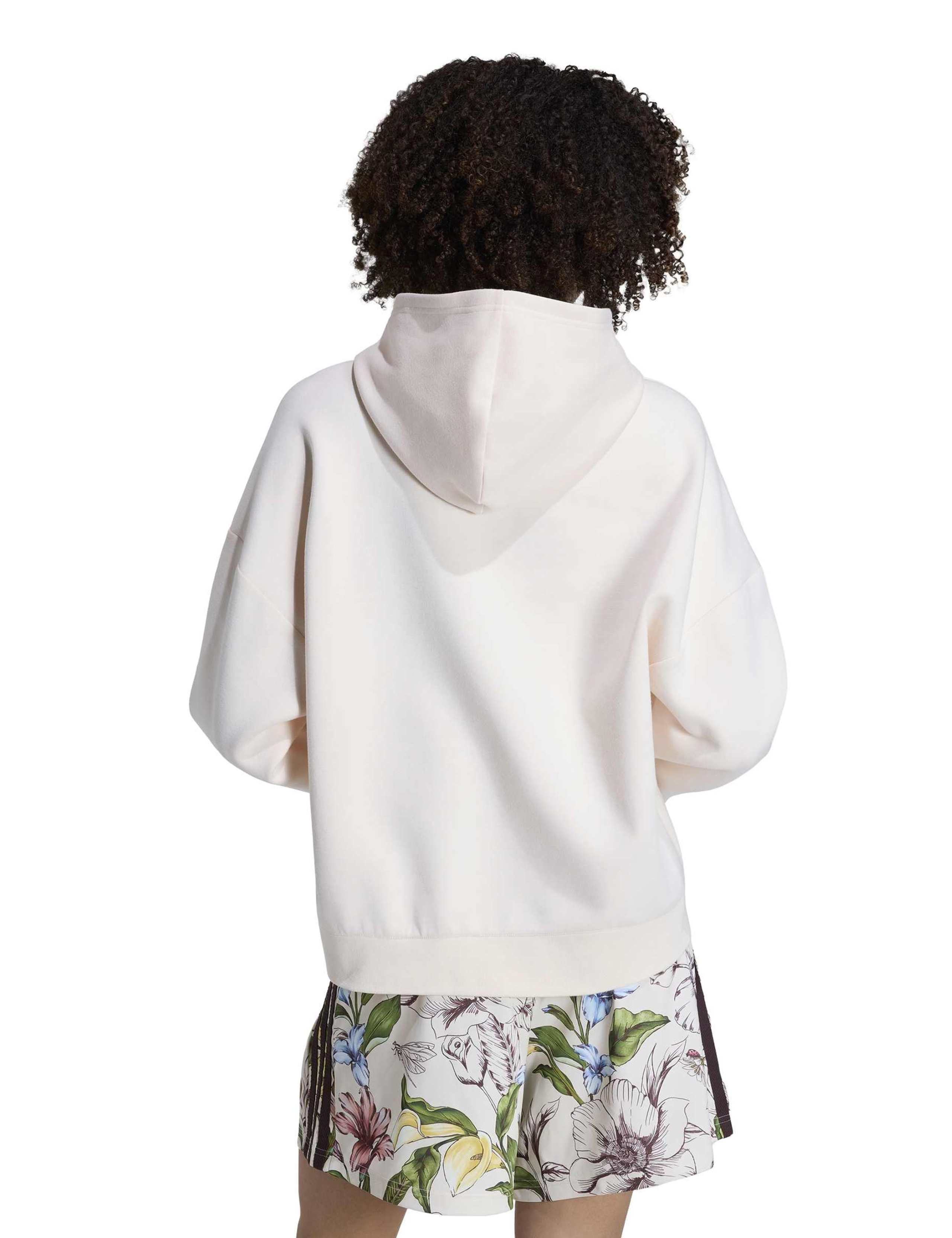 X FARM Rio Cotton Rich Floral Relaxed Hoodie 3 of 6