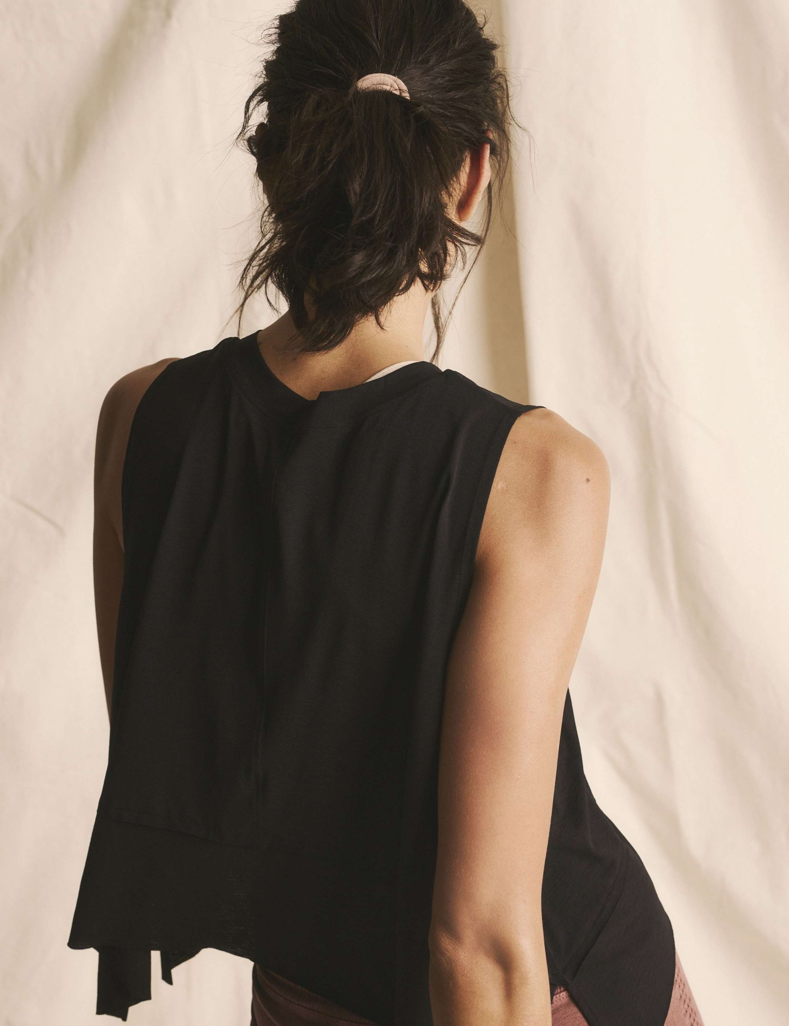 Tempo Crew Neck Relaxed Crop Vest Top 11 of 11
