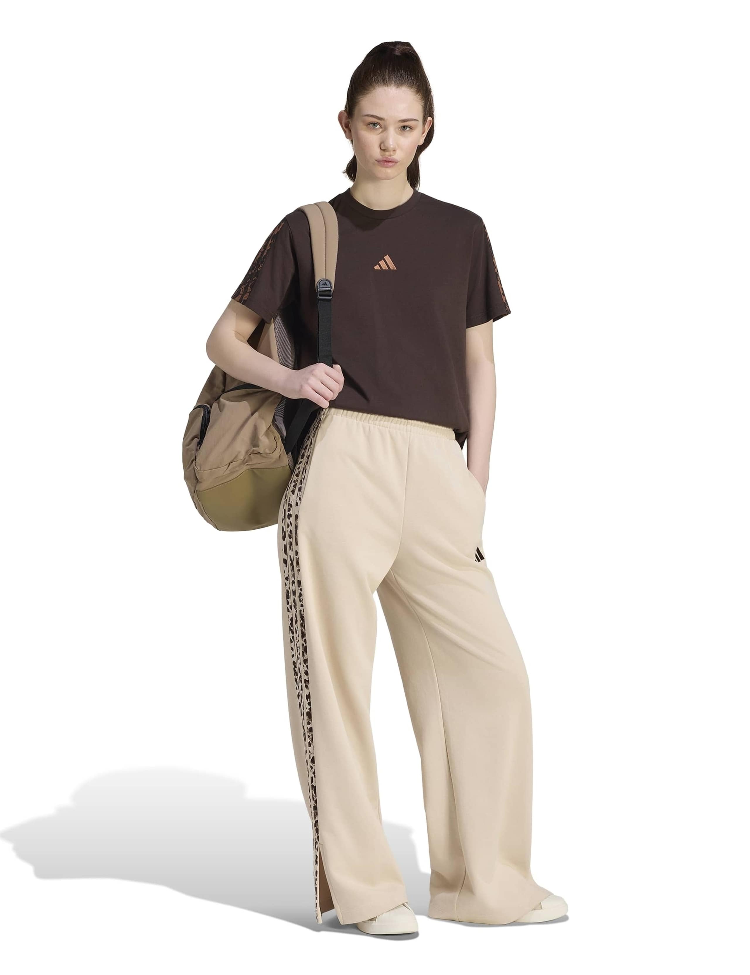 Animal Print 3-Stripes Cotton Rich Joggers 4 of 6
