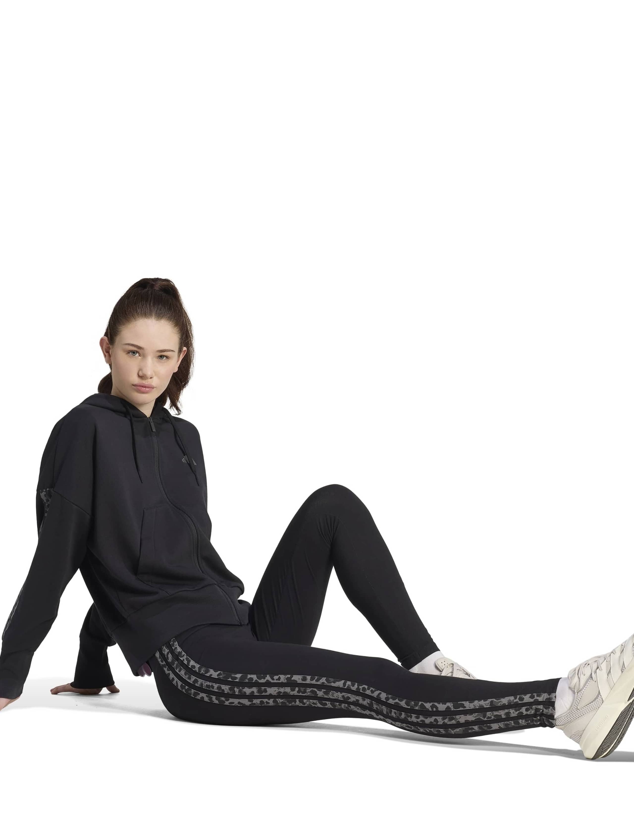 Animal Print High Waisted Leggings 4 of 6
