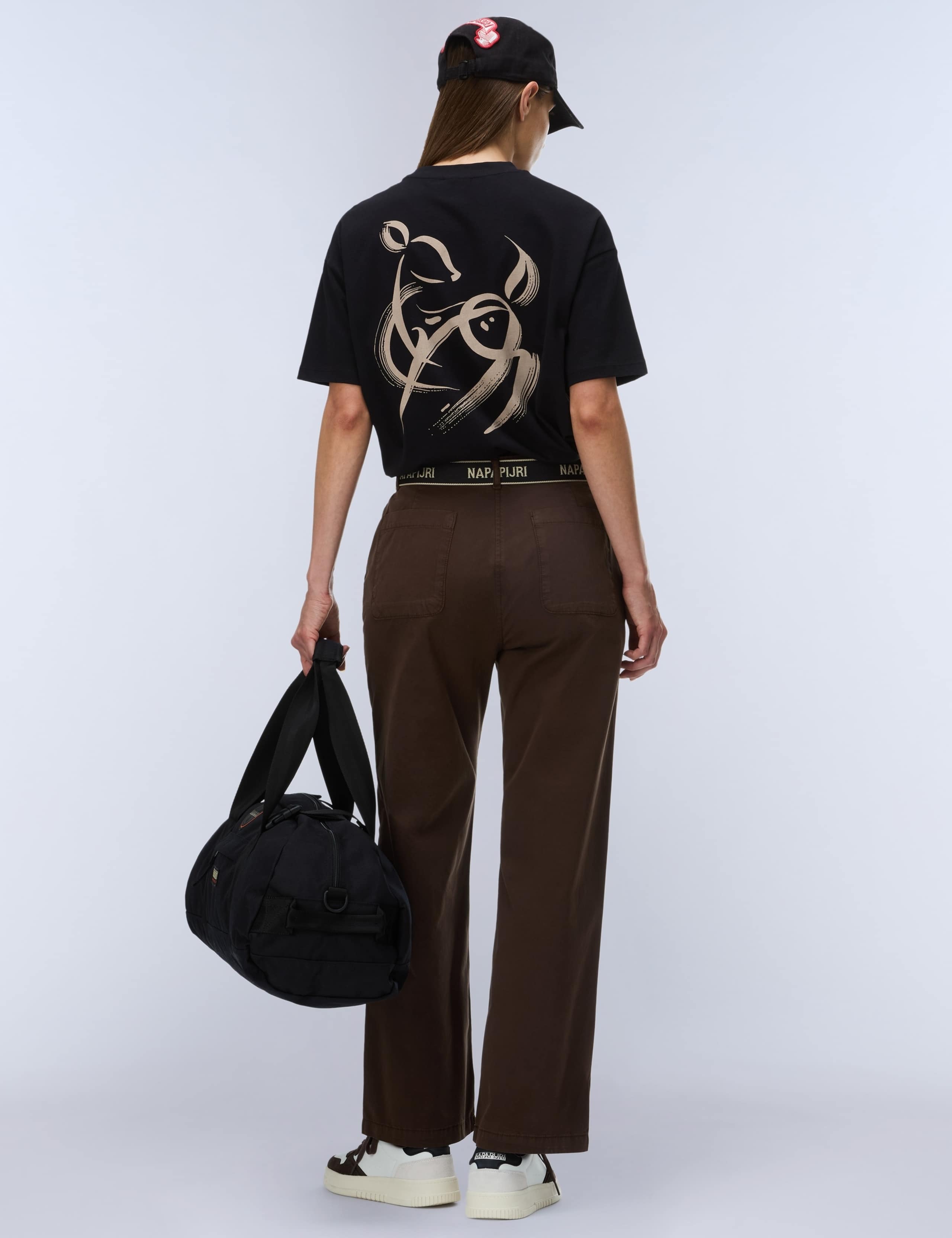 Aral Pure Cotton Printed Oversized T-Shirt 4 of 6
