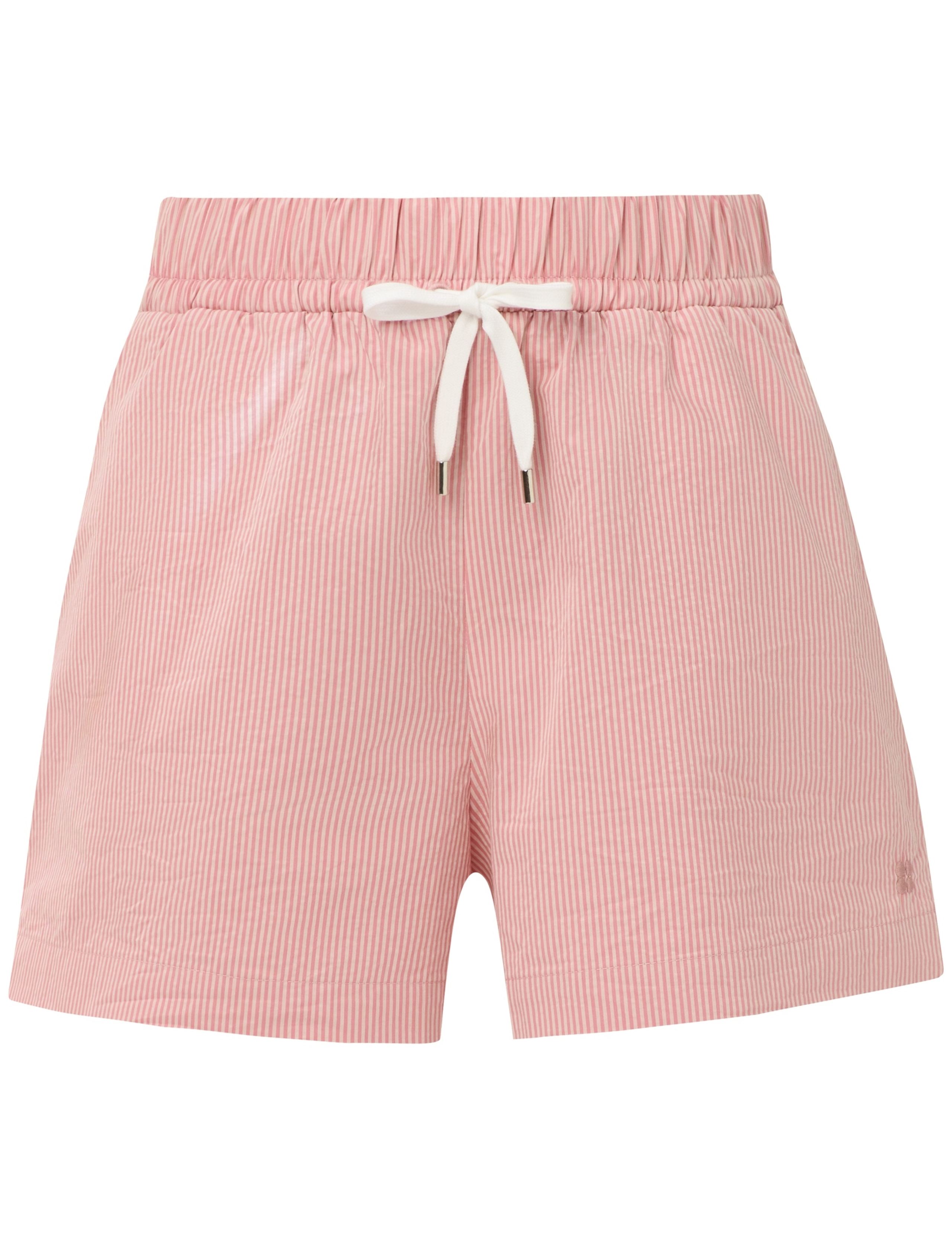 Pure Cotton Striped High Waisted Shorts 2 of 7
