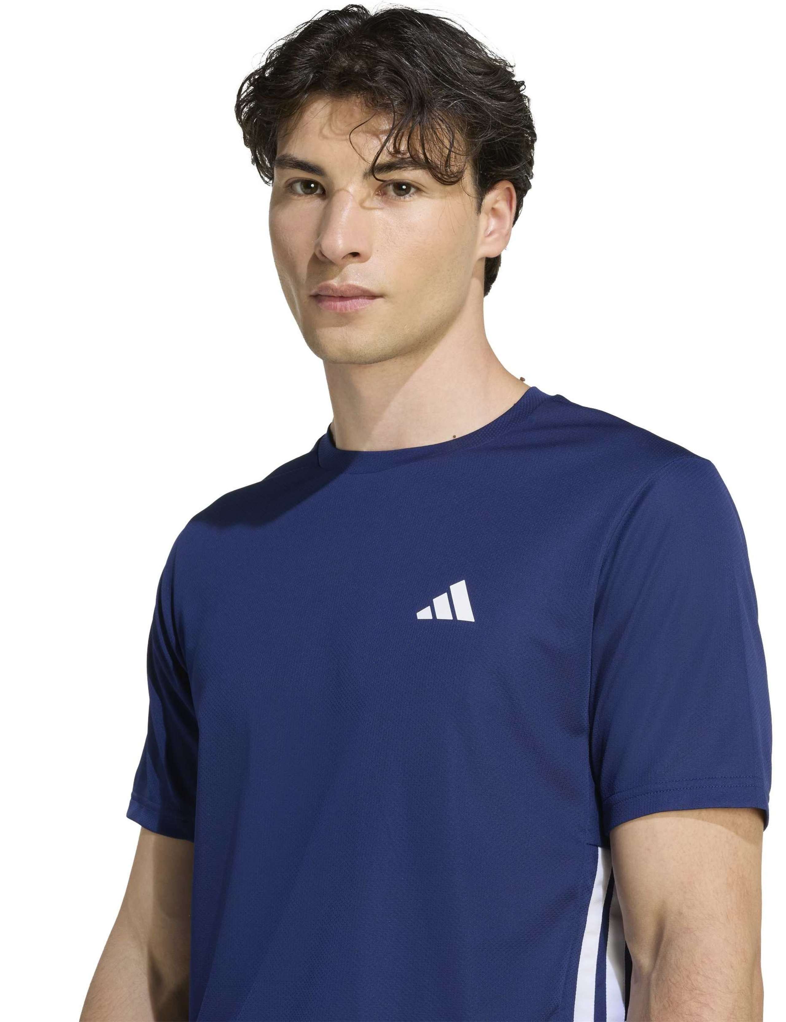 Essentials Base 3-Stripes Crew Neck T-Shirt 5 of 6