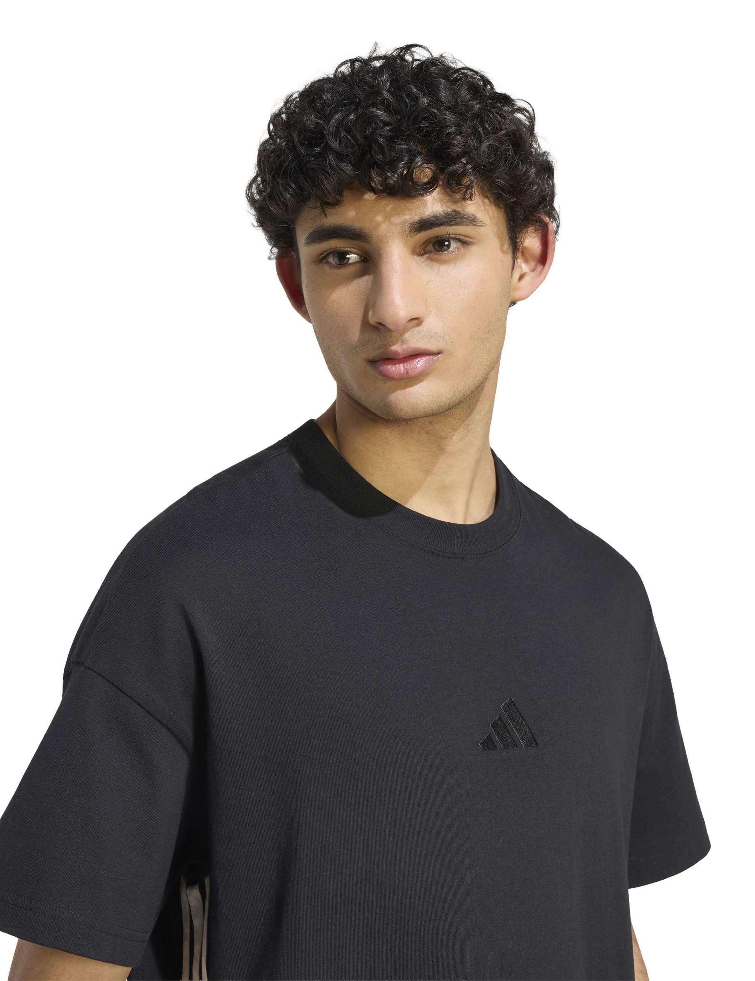 Kit 3-Stripes Loose Pure Cotton T-Shirt 5 of 6
