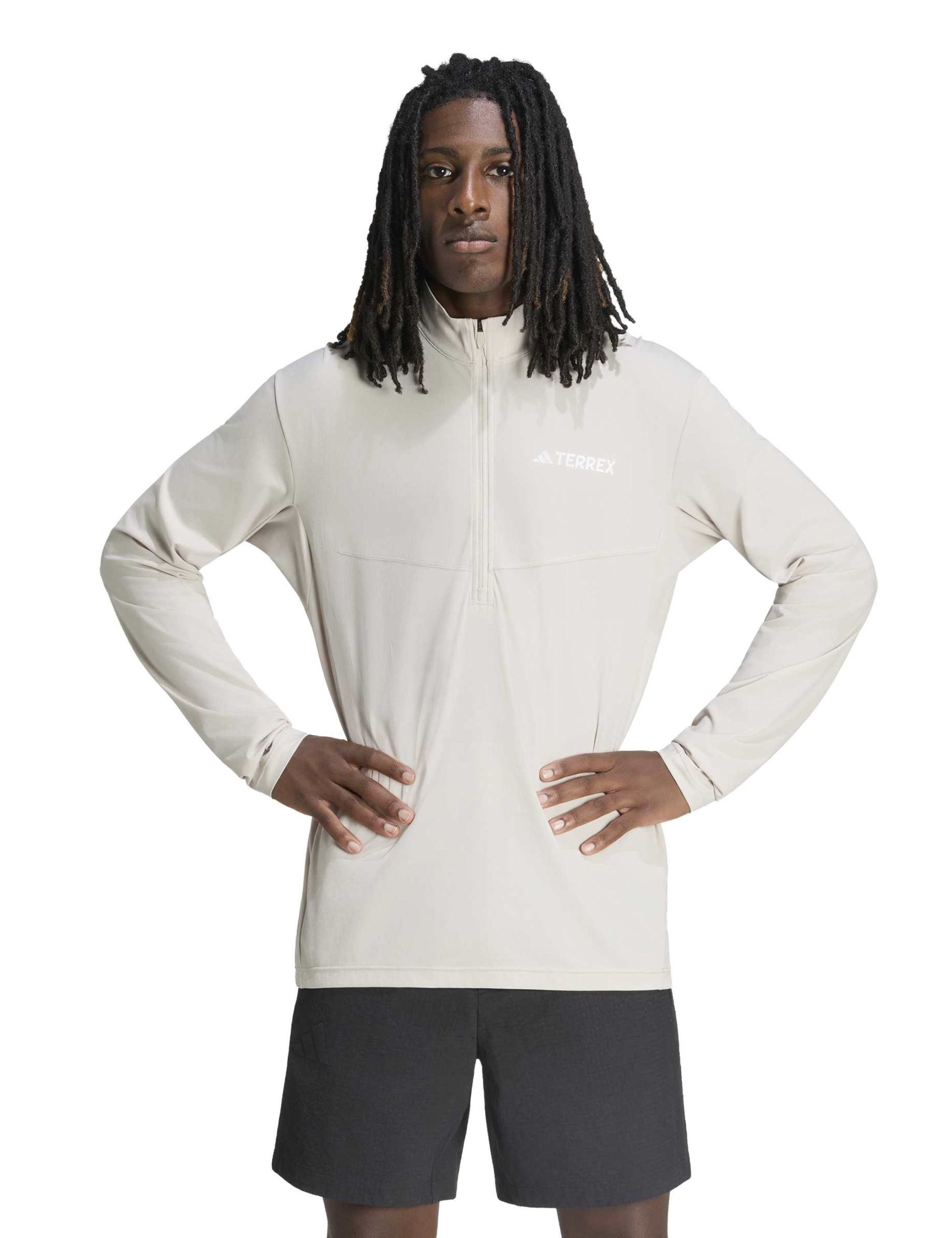 Multi Climacool 1/2 Zip Long-Sleeve Top 5 of 6