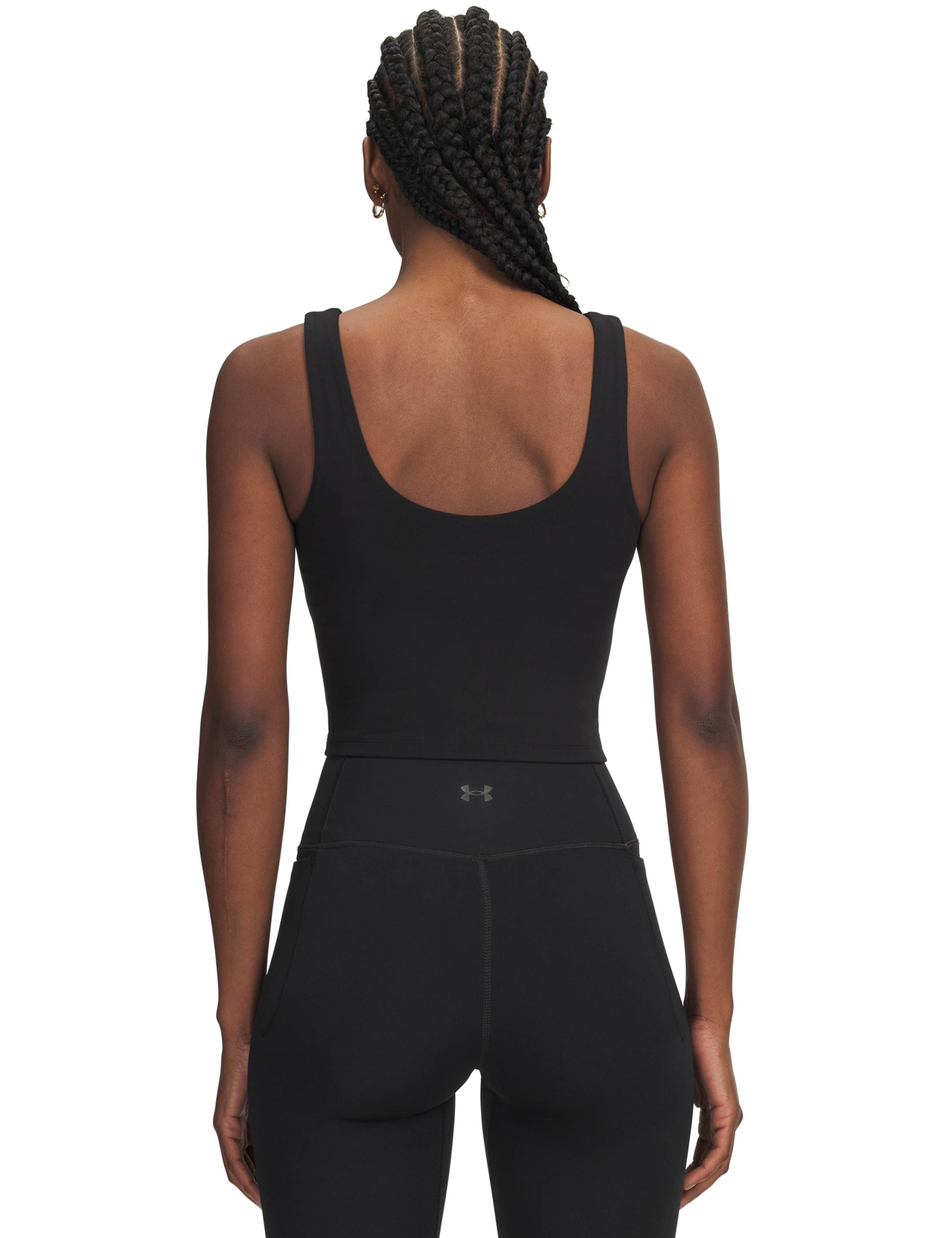 Motion Fitted Crop Vest Tank Top 2 of 3
