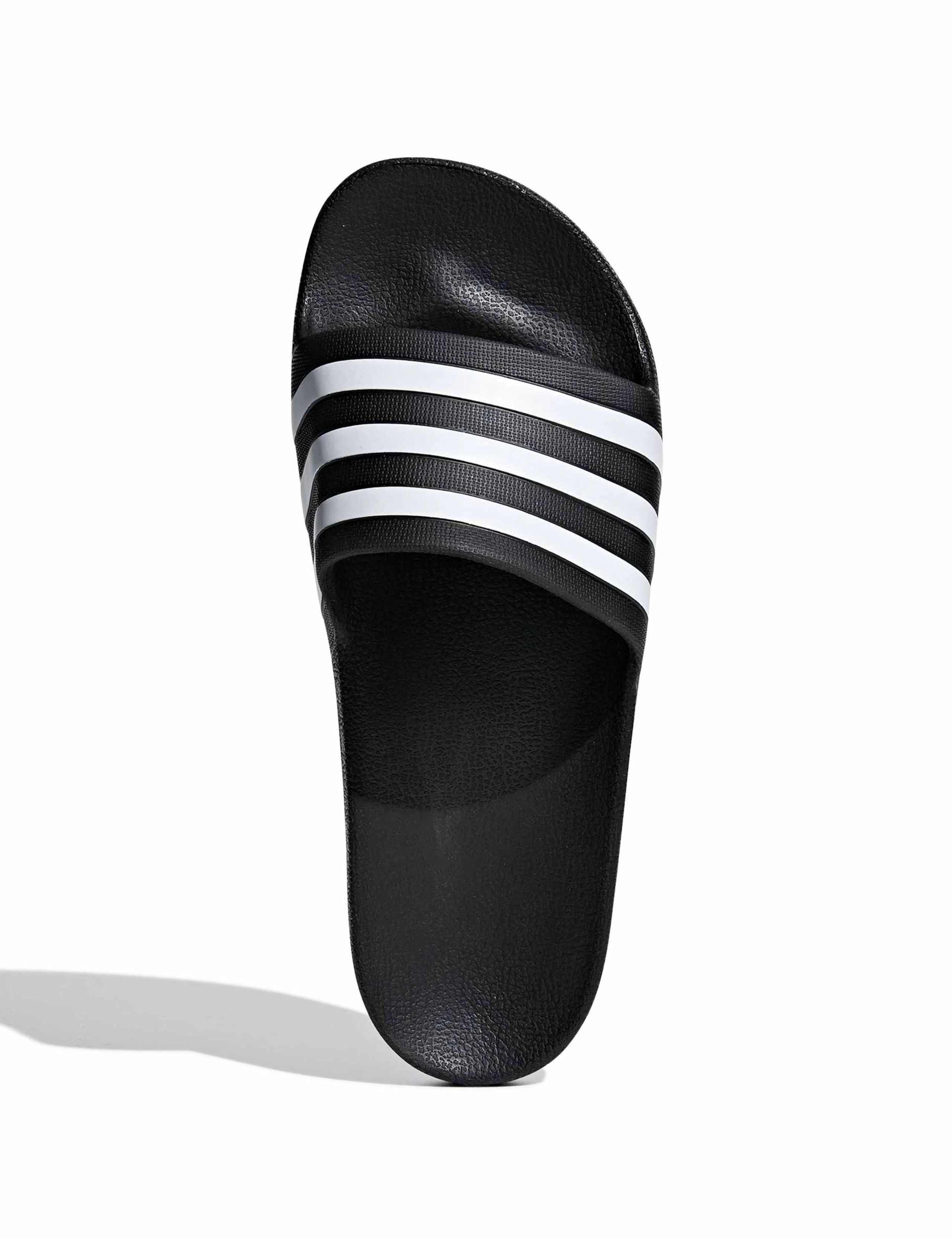 Adilette Aqua Striped Sliders 4 of 7