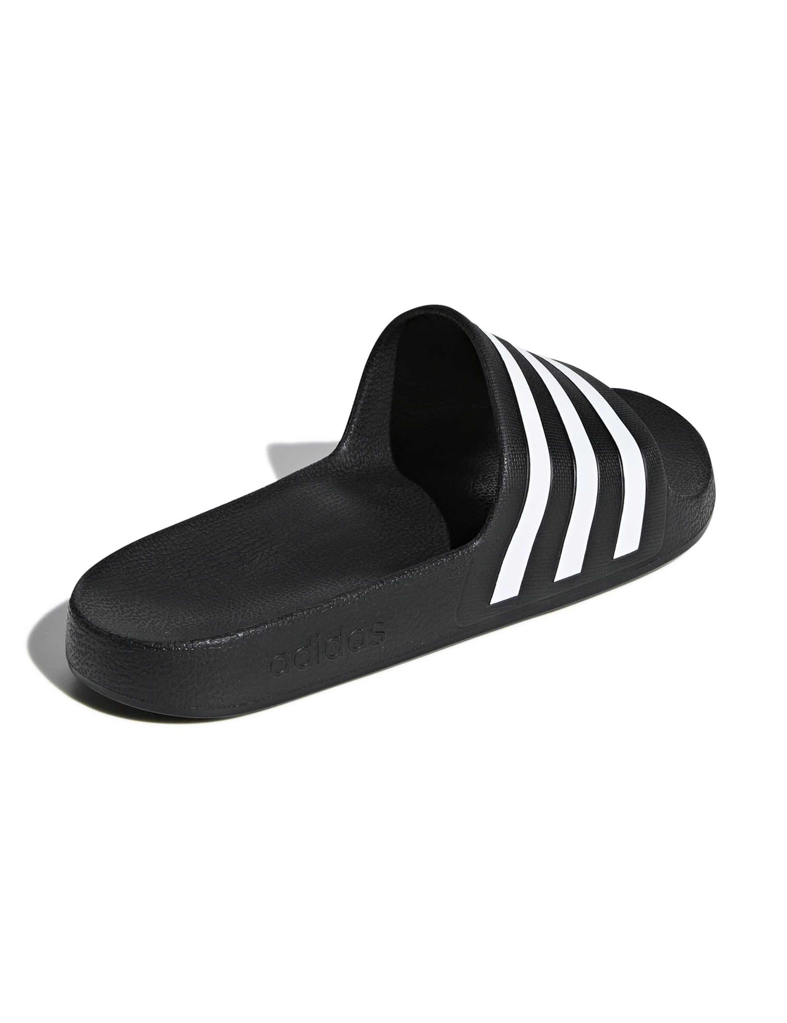 Adilette Aqua Striped Sliders 5 of 7