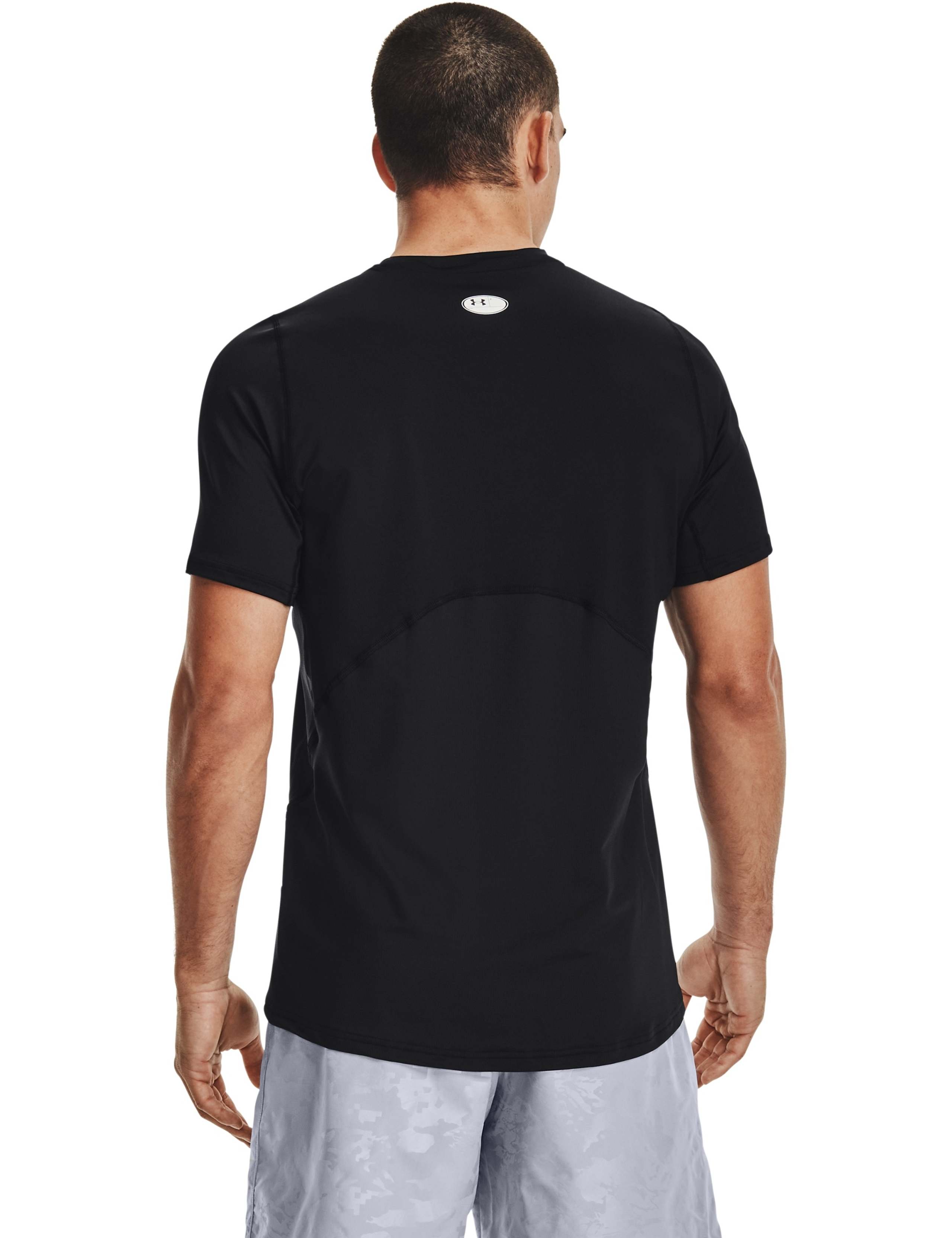 HeatGear® Armour Fitted Short Sleeve T-Shirt 3 of 5