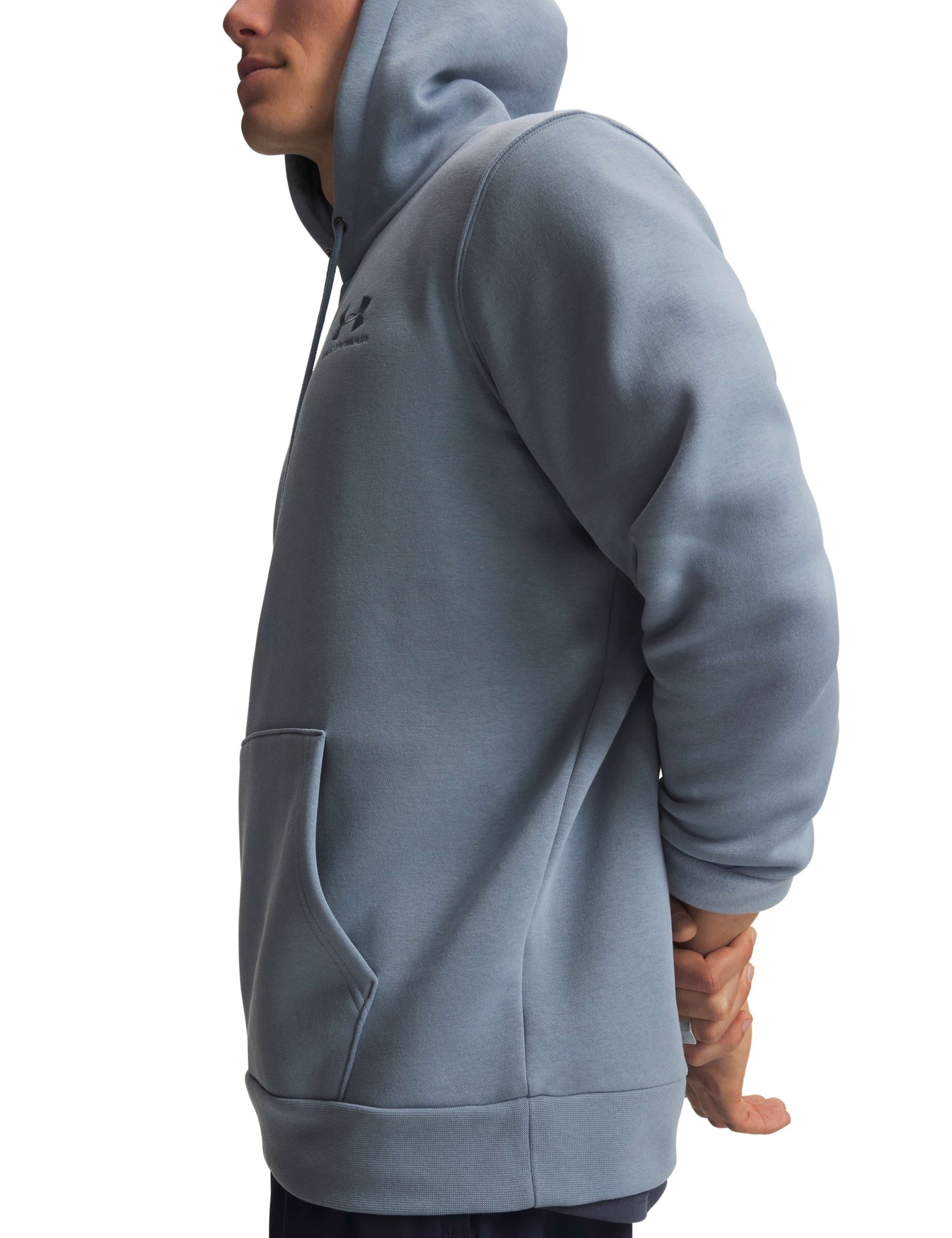 Icon Cotton Rich Fleece Hoodie 3 of 3