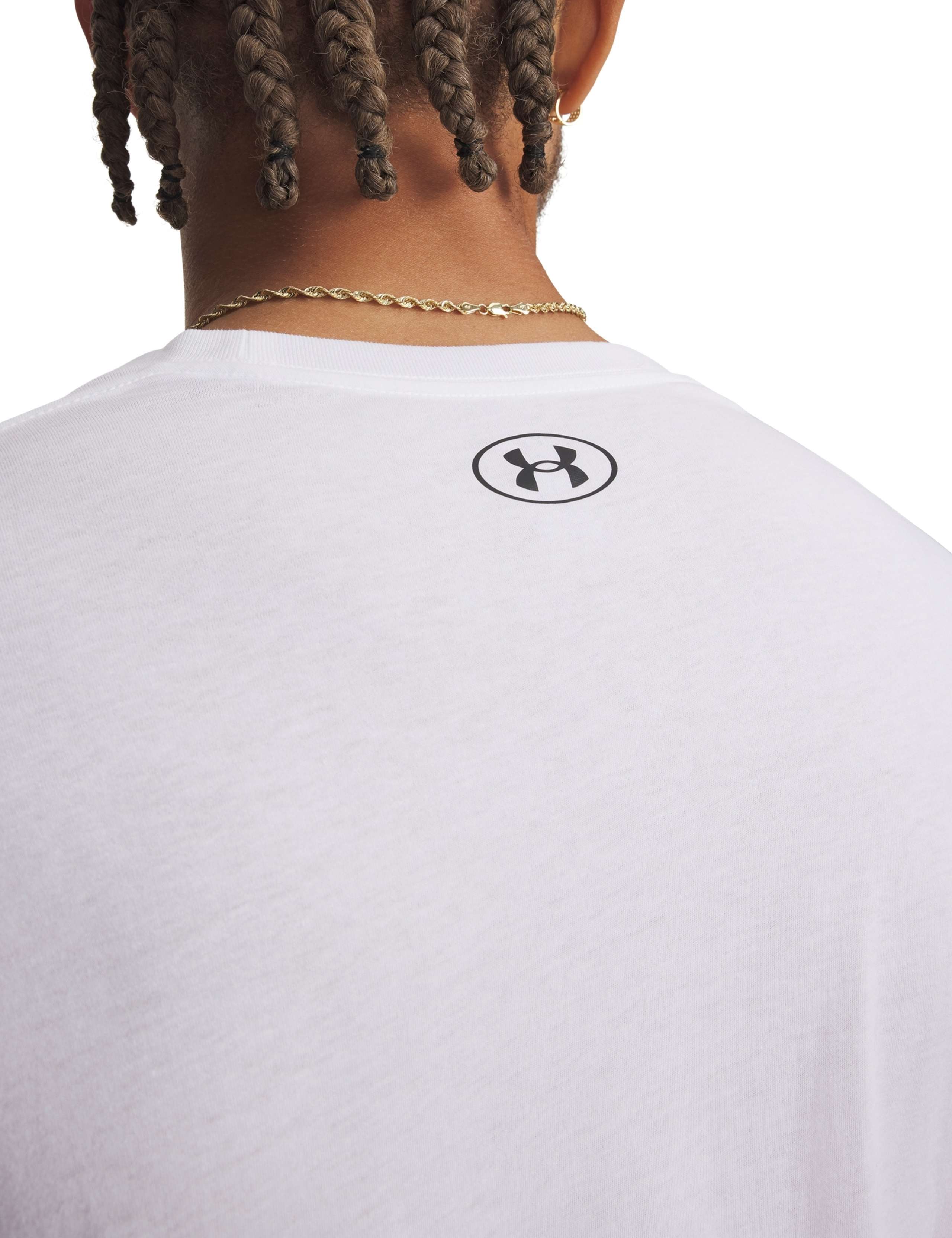 Cotton Rich Crew Neck Long Sleeve Logo Top 3 of 4