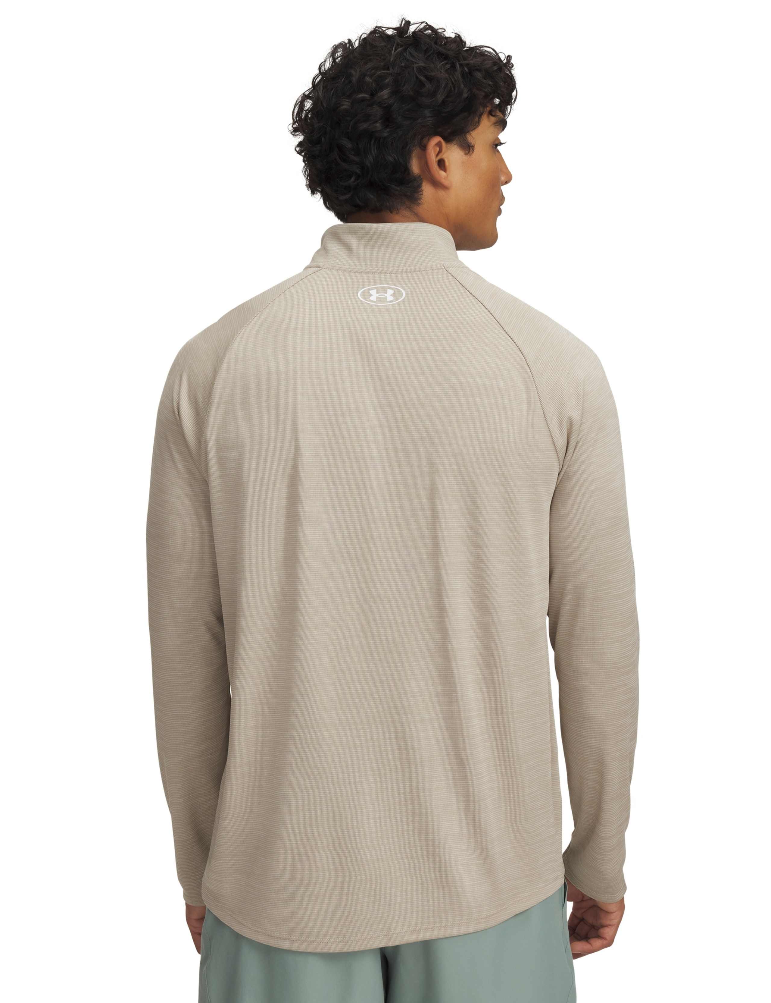 Textured Technical Half Zip Quick Dry Top 2 of 2