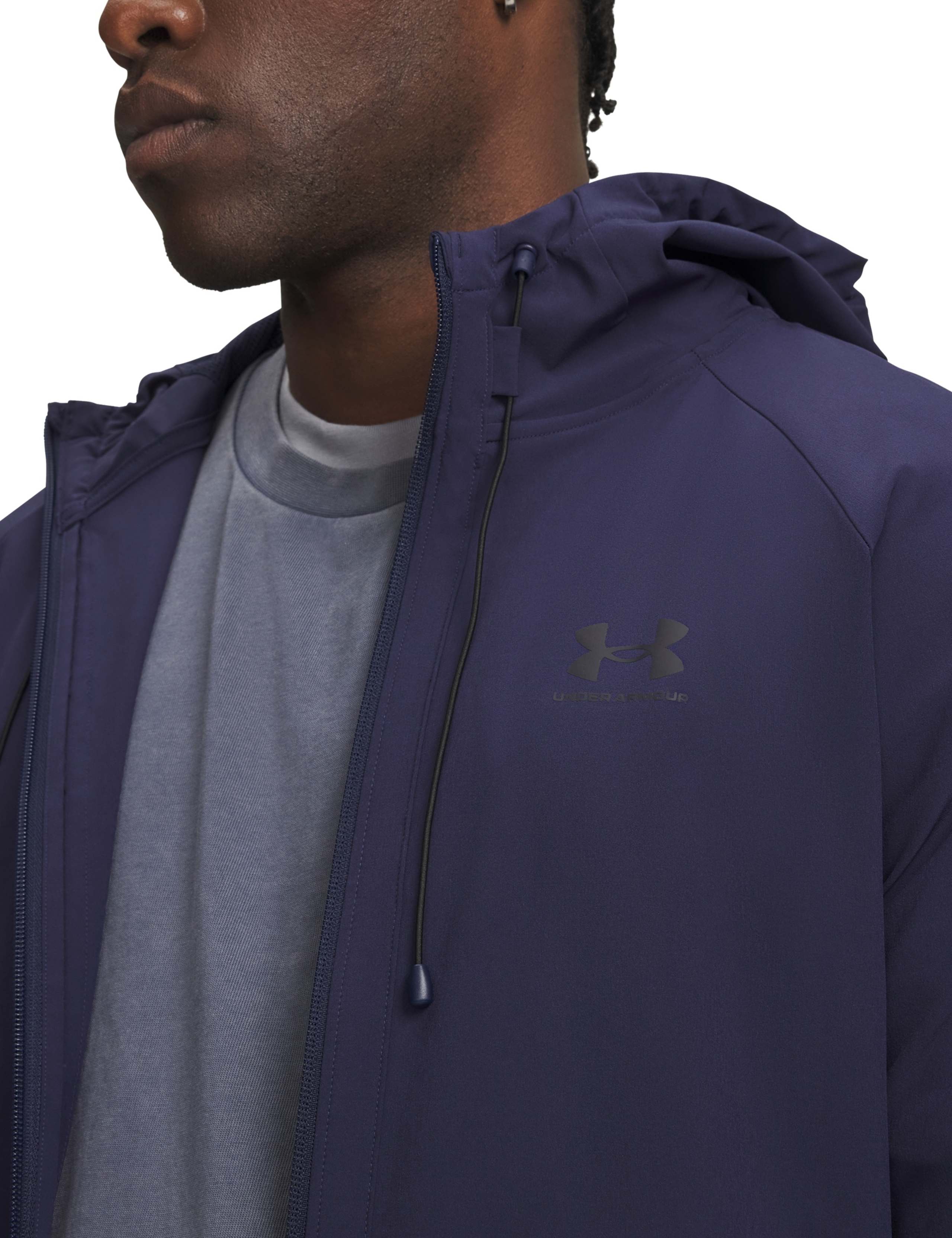 Vibe Lightweight Zip Up Windbreaker Jacket 3 of 3