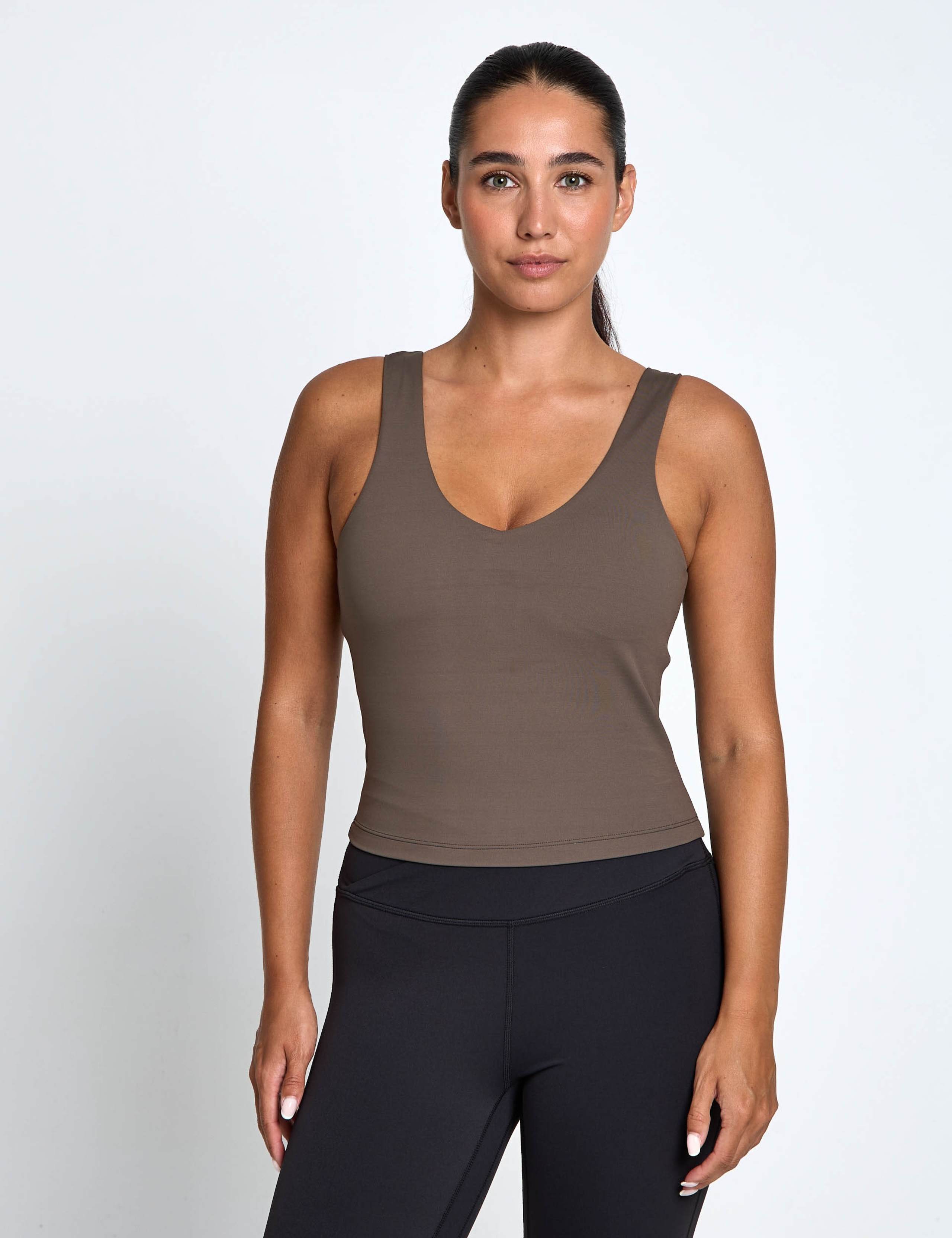 Cindee Cloud-Core Non Wired Sports Bra Tank 1 of 6