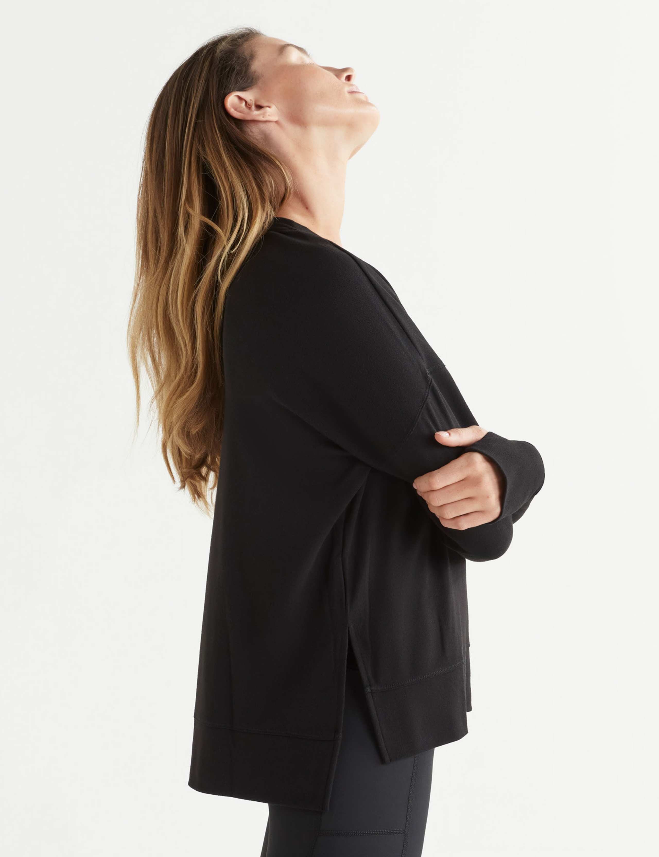 Shelby Crew Neck Relaxed Fit Sweatshirt 2 of 4