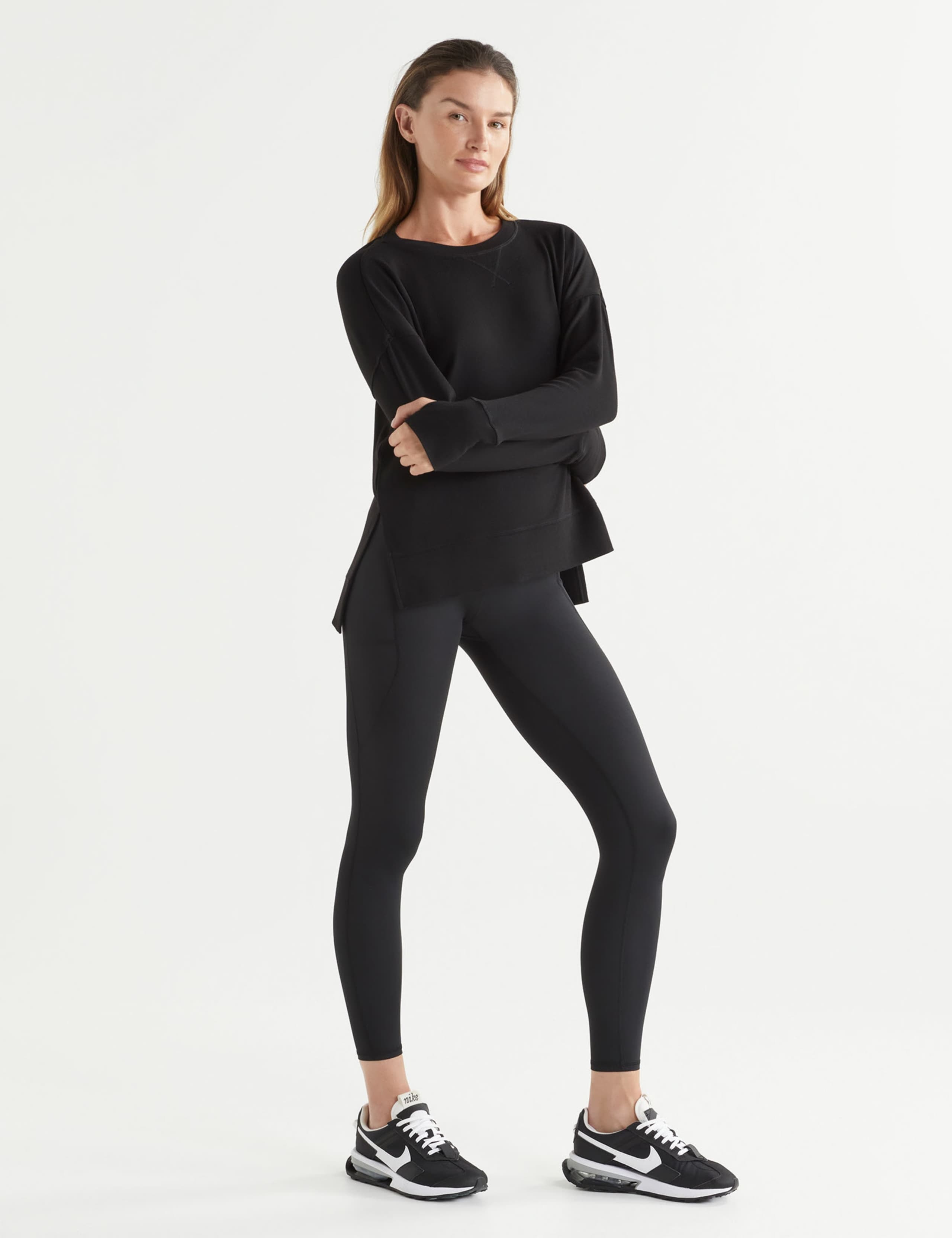 Shelby Crew Neck Relaxed Fit Sweatshirt 3 of 4