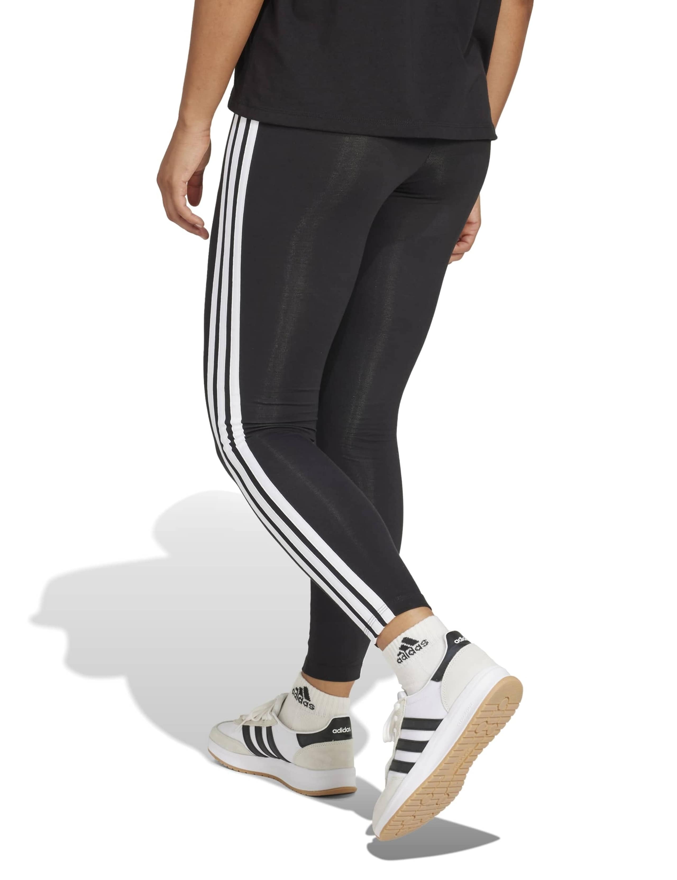 Essentials 3-Stripes Cotton Leggings 3 of 6