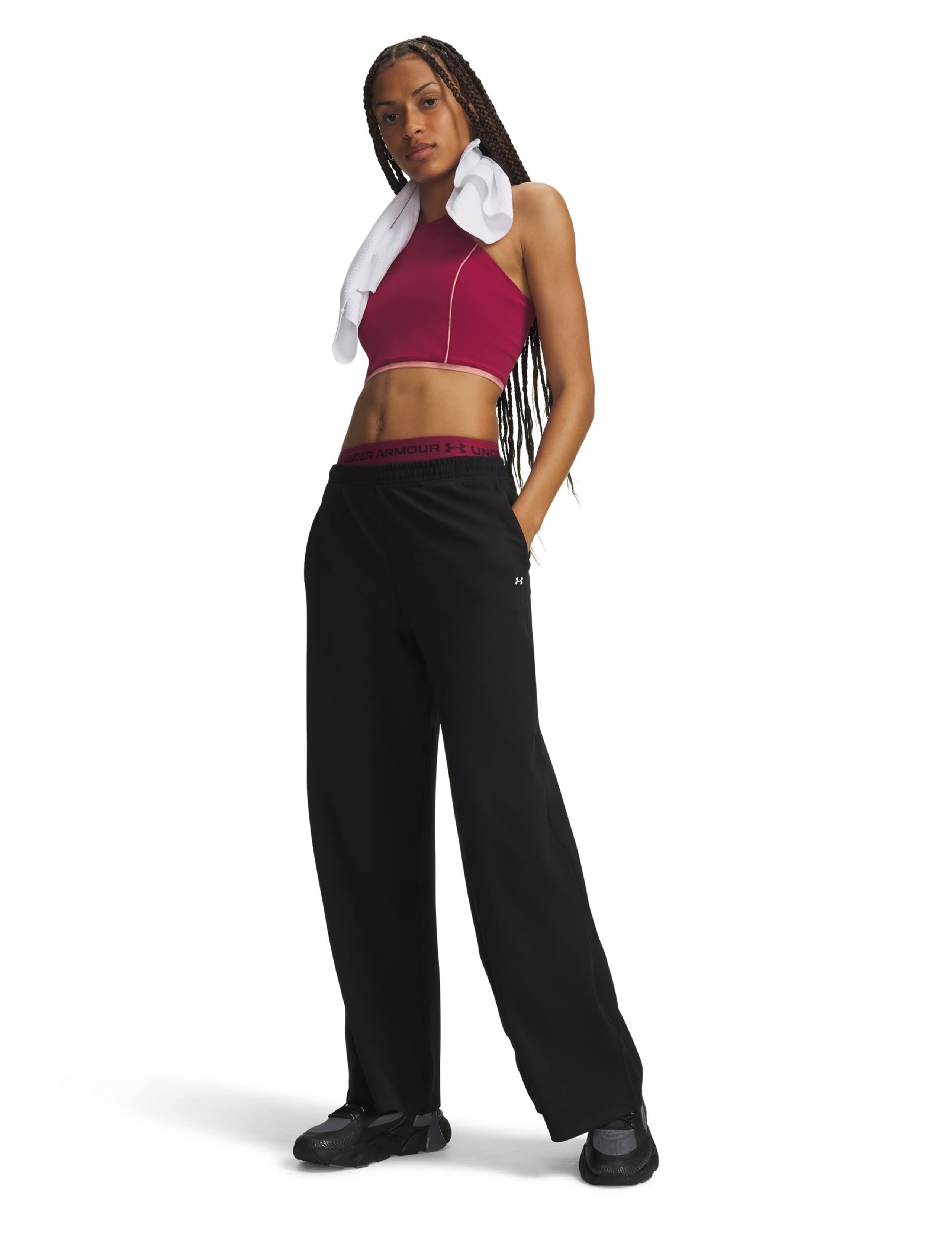 Motion Relaxed Wide Leg Joggers 2 of 4