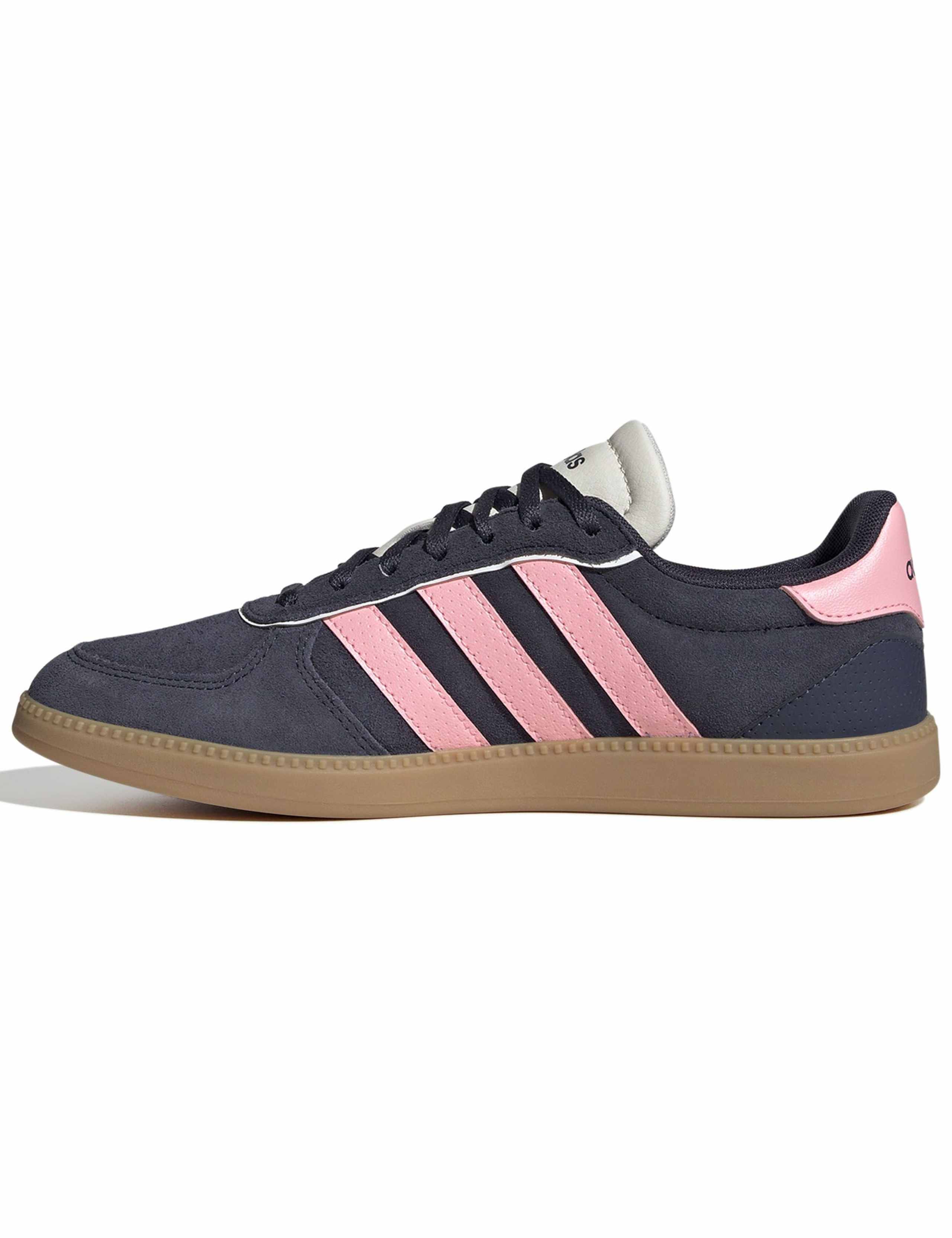 Breaknet Sleek Leather Gumsole Trainers 2 of 6
